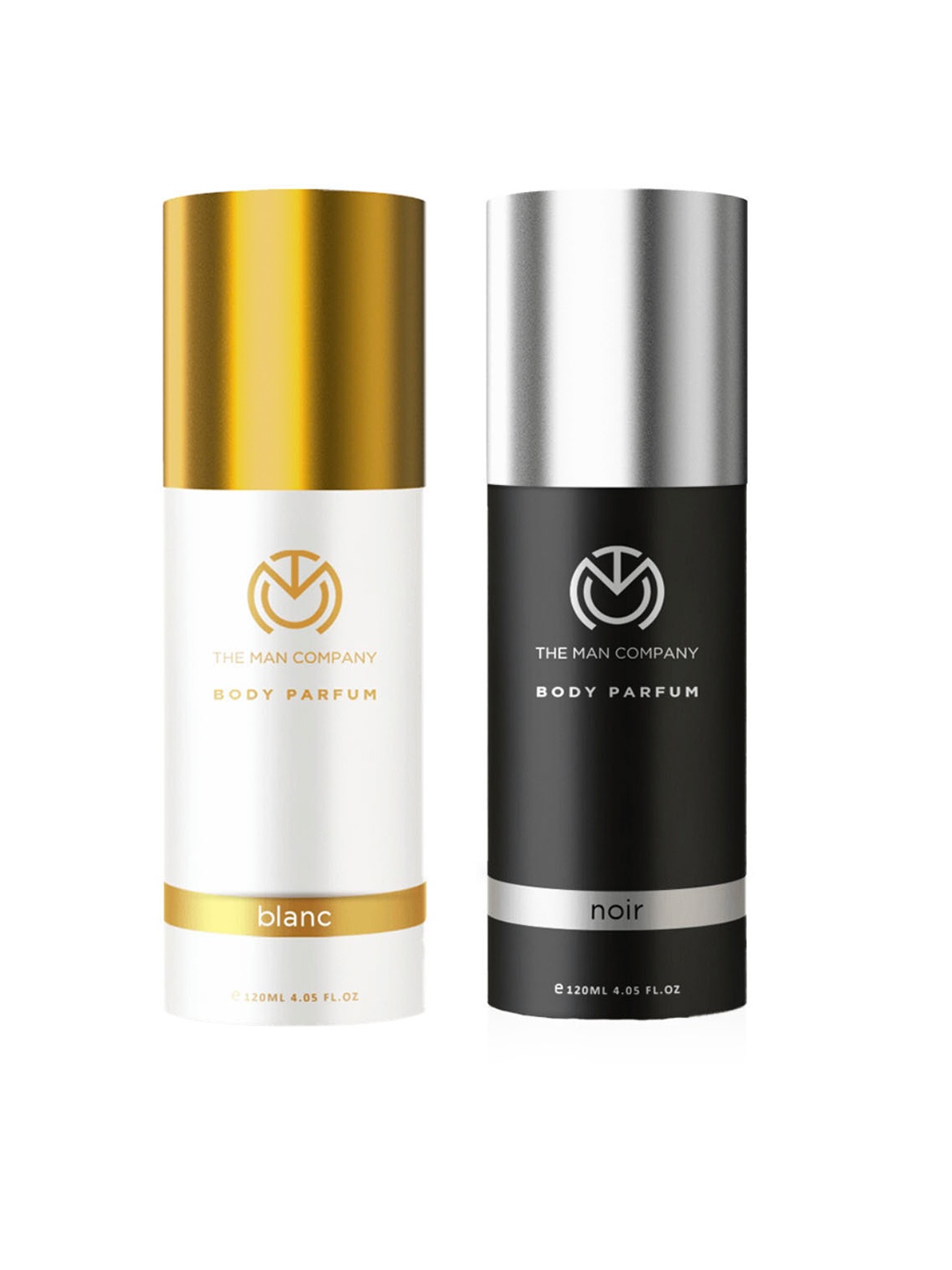 

THE MAN COMPANY Set of Blanc Body & Noir Body Parfums, White