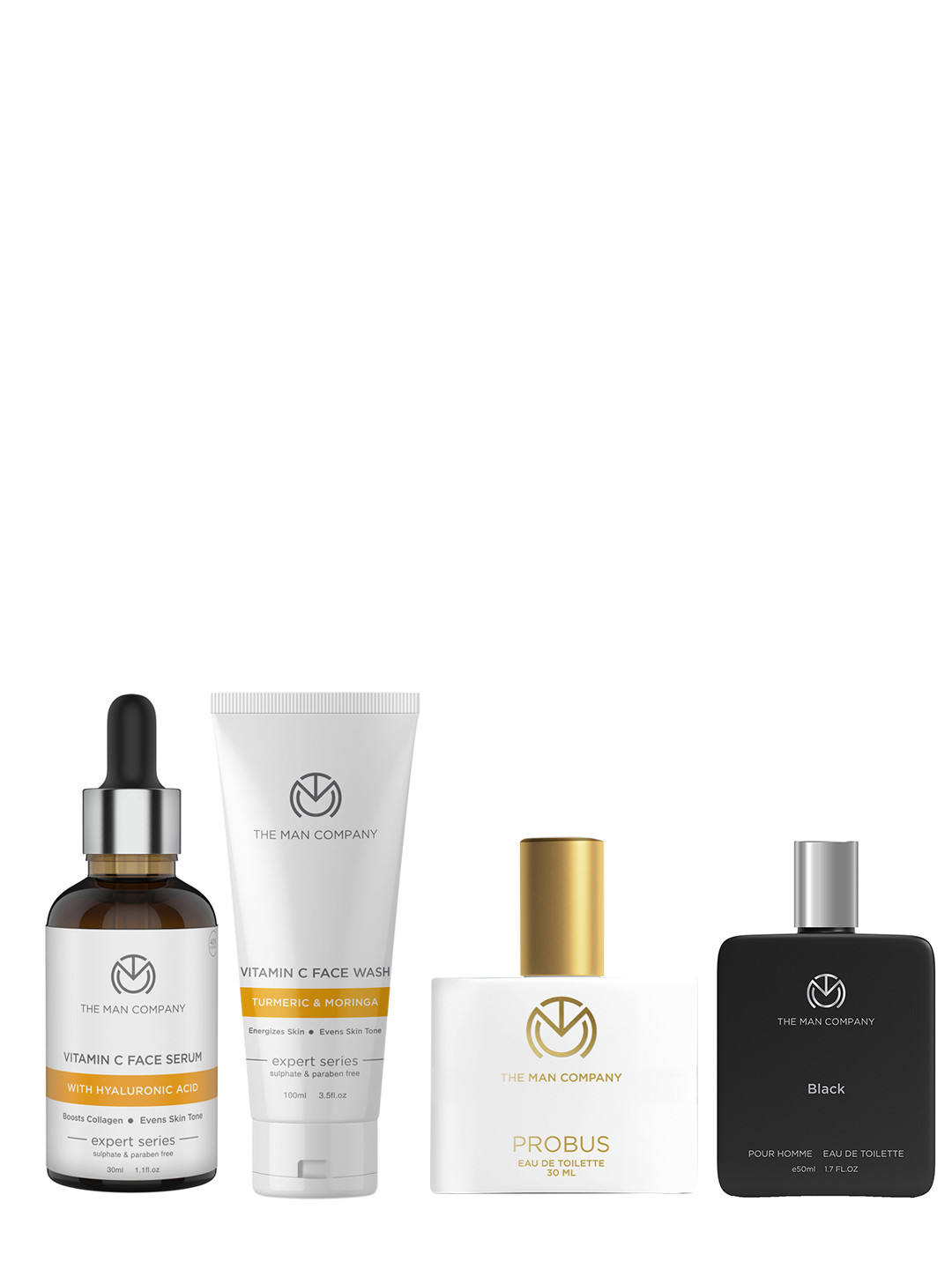 

THE MAN COMPANY Beauty Gift Set, White