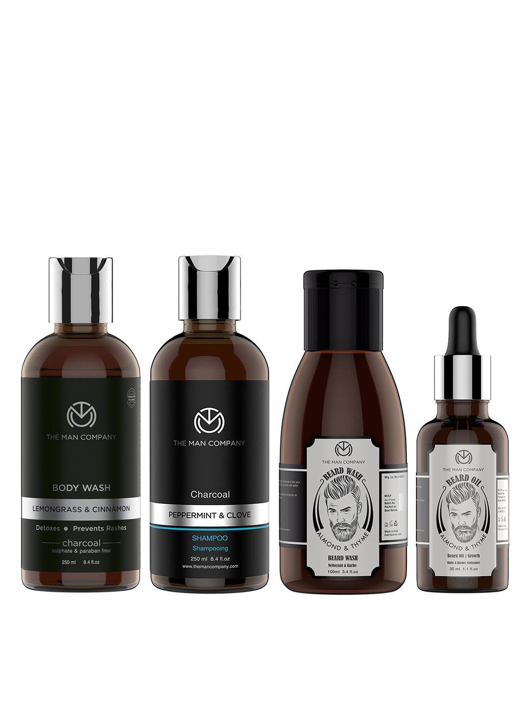

THE MAN COMPANY Beauty Gift Set, Black