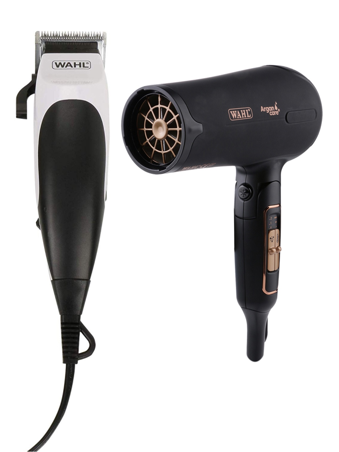 

WAHL Unisex Set of Hair Clipper & Hair Dryer, Black