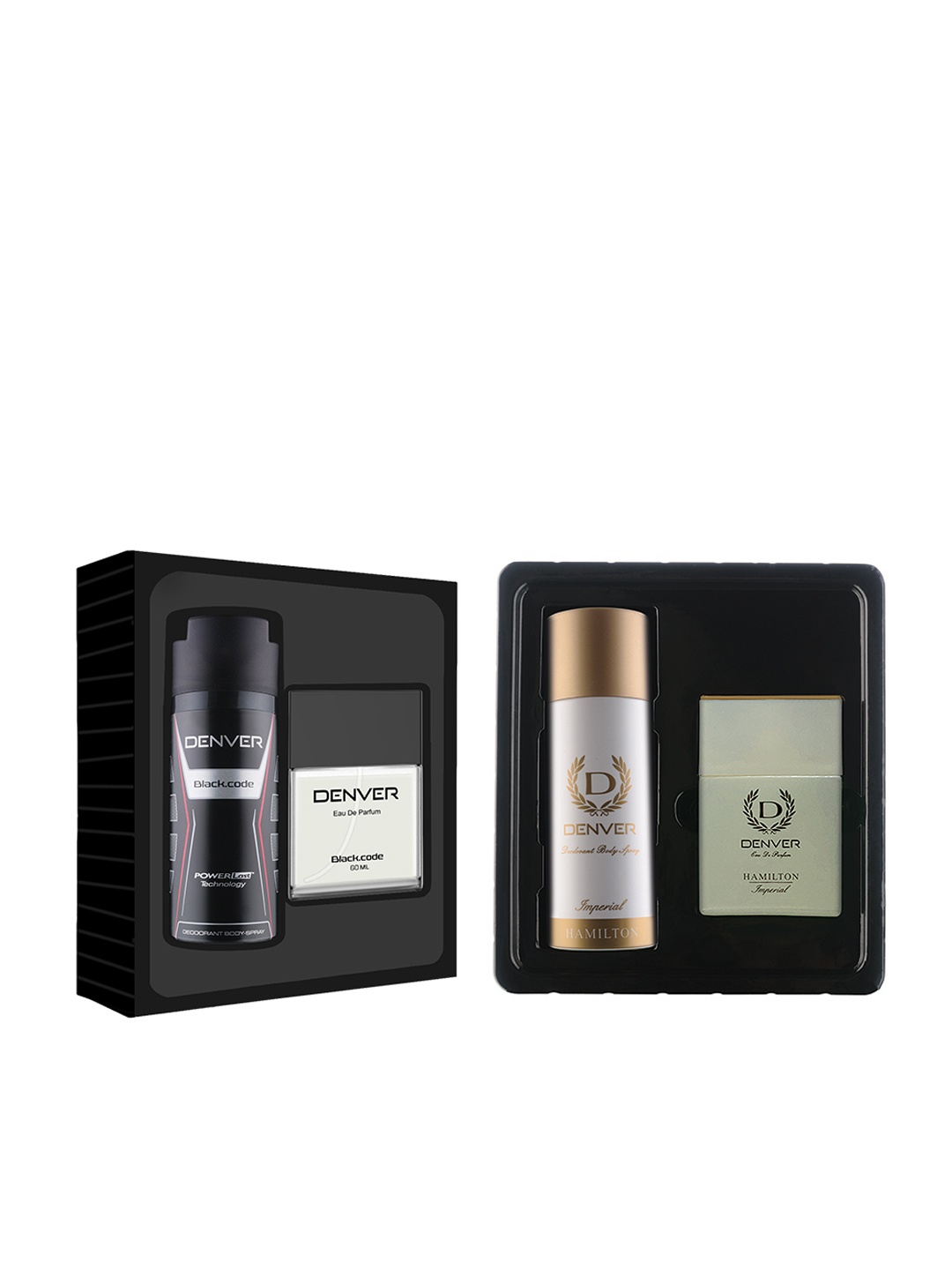 

Denver Men Perfume & Deodorant Gift Set, Off white