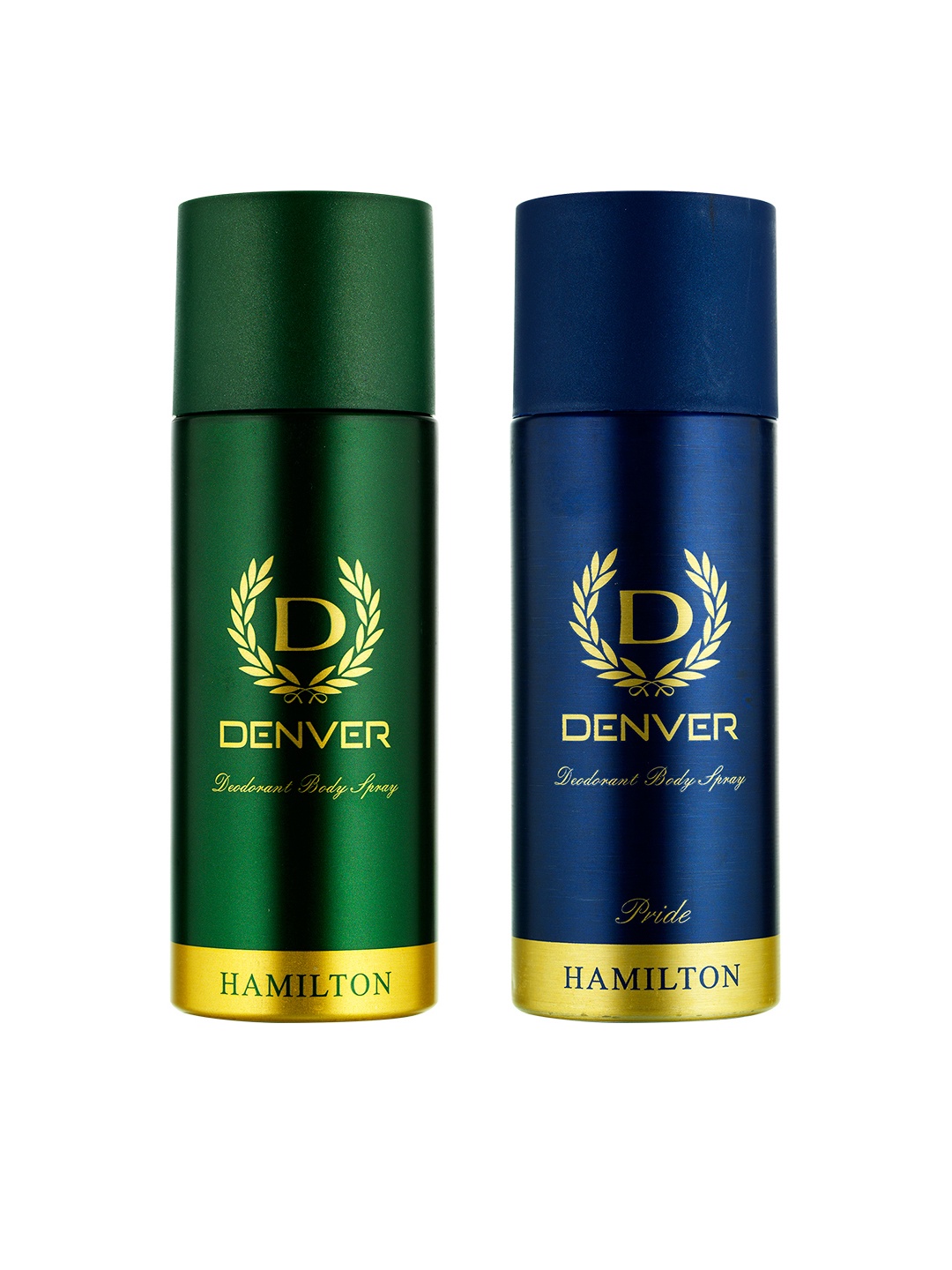 

Denver Men Set of 2 Deodrant Body Sprays, Green