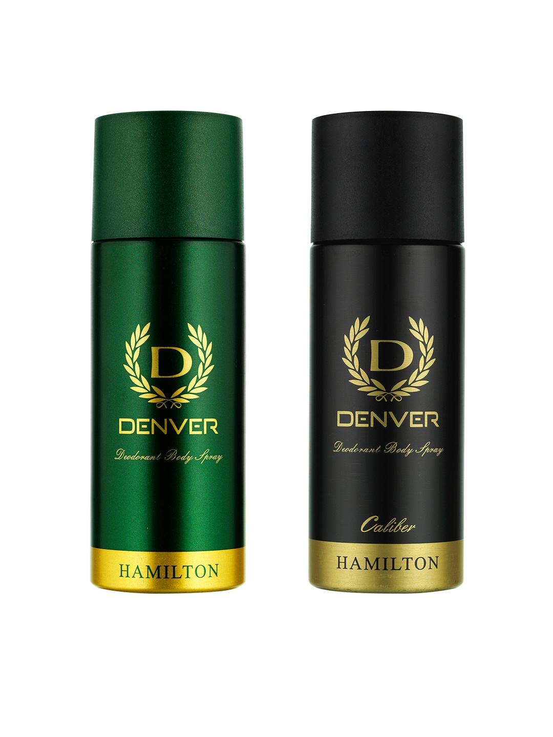 

Denver Men Set of 2 Deodorant Body Sprays, Green