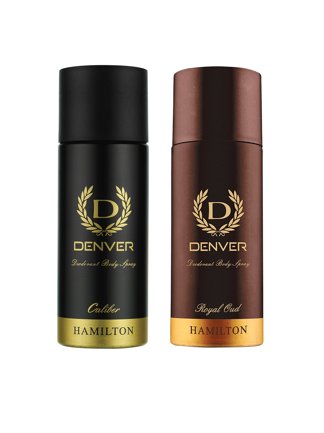 

Denver Men Set of 2 Deodorant Body Sprays, Brown