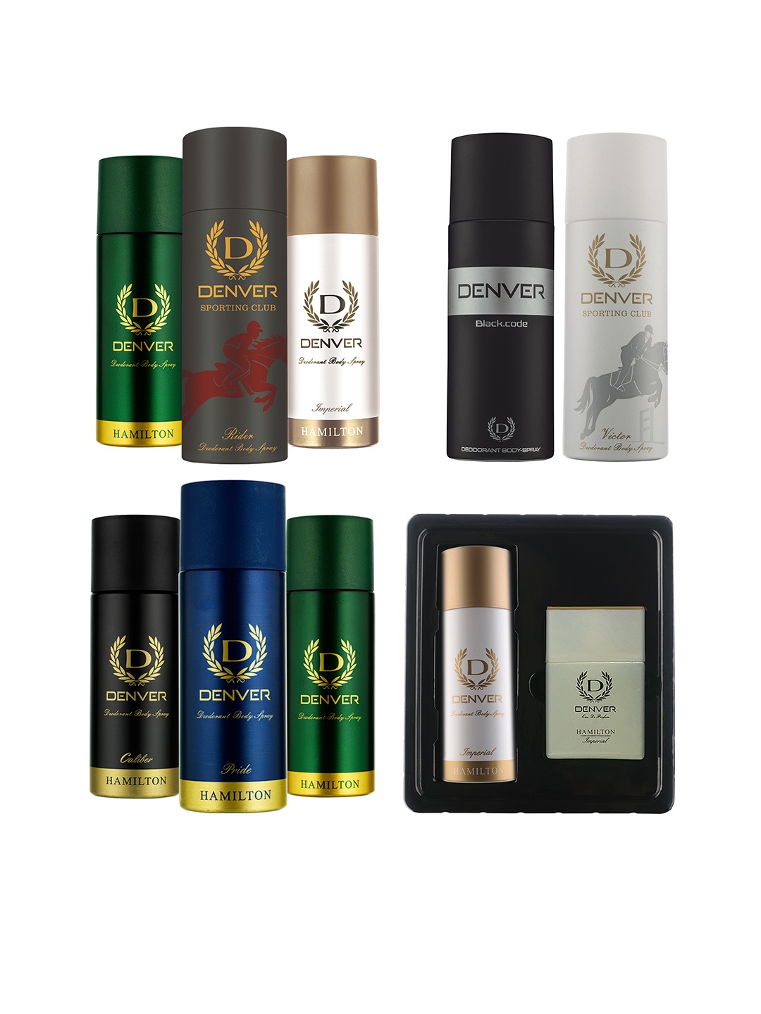 

Denver Men Fragrance Gift Set, Green