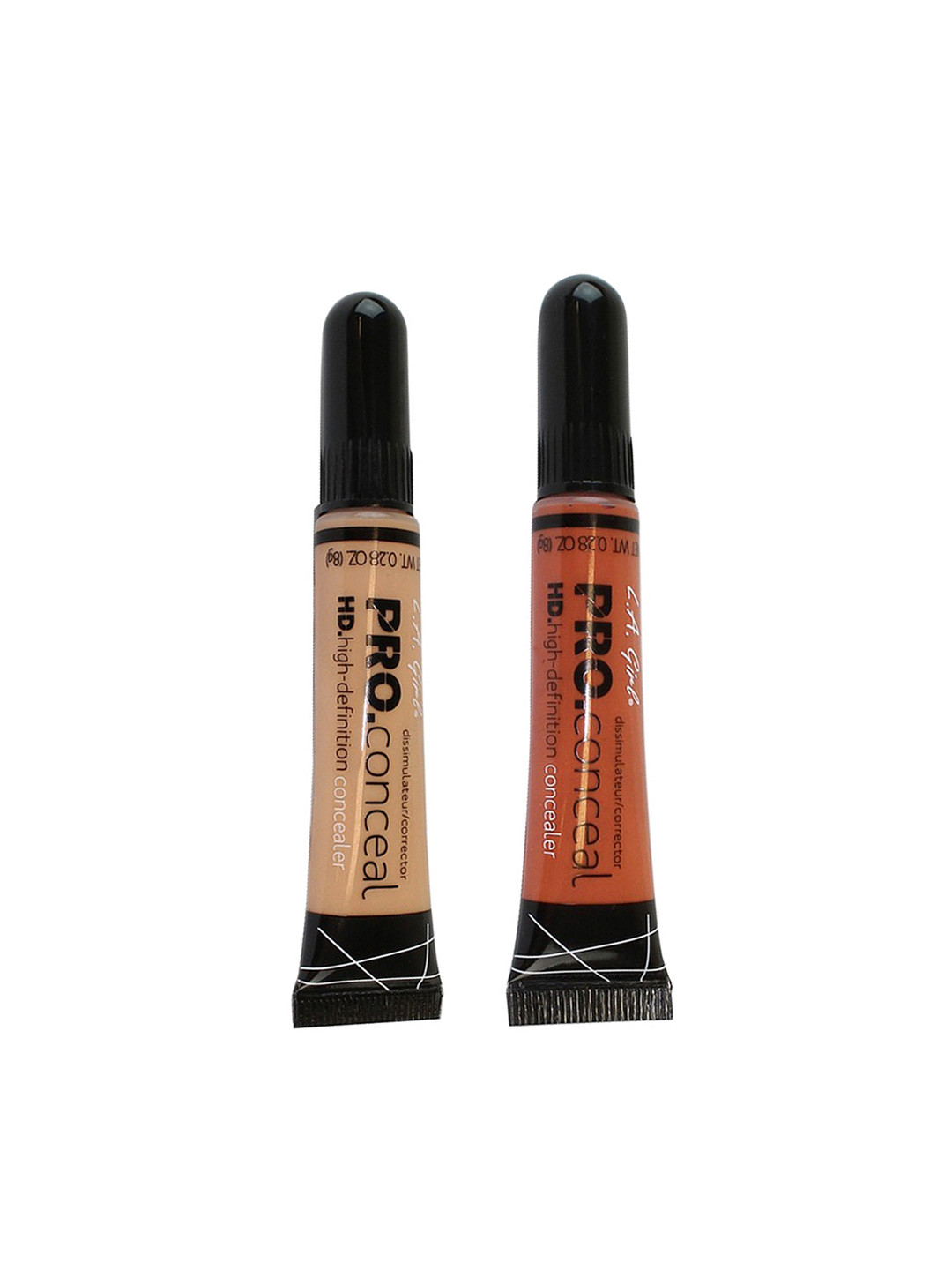 

L.A. Girl Set of 2 Pro HD Concealer-Orange Corrector & Medium Beige