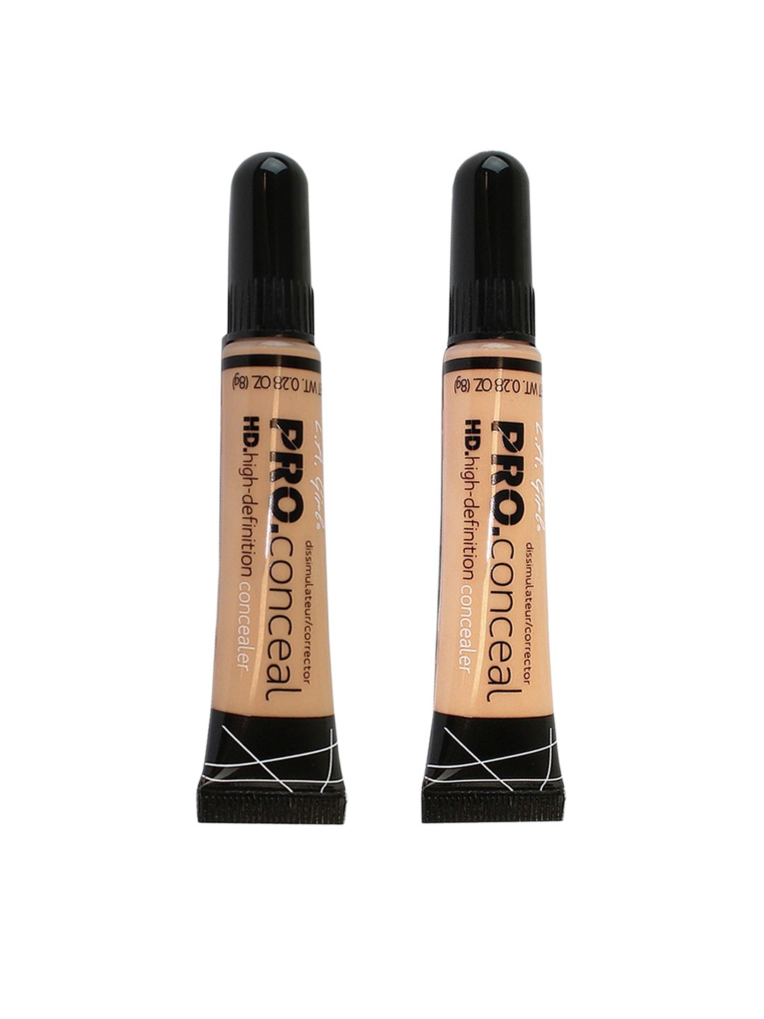 

L.A. Girl Set of 2 Pro HD Concealer-Creamy Beige & Medium Beige