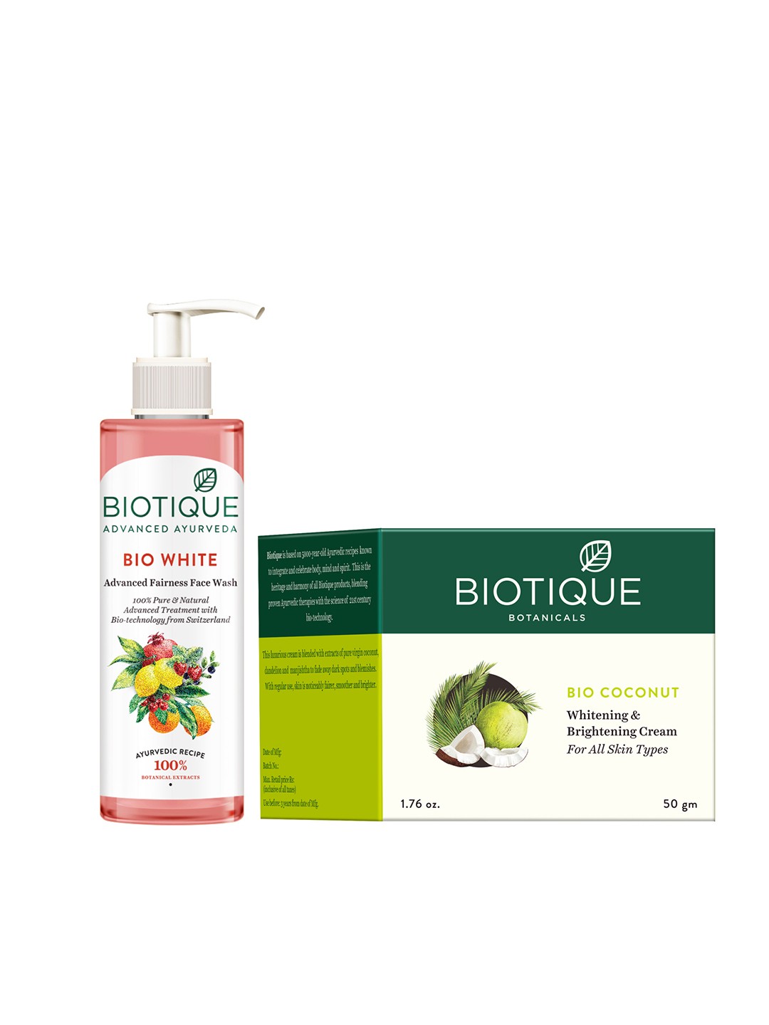 

Biotique Set Of Cream & Face Wash, Pink