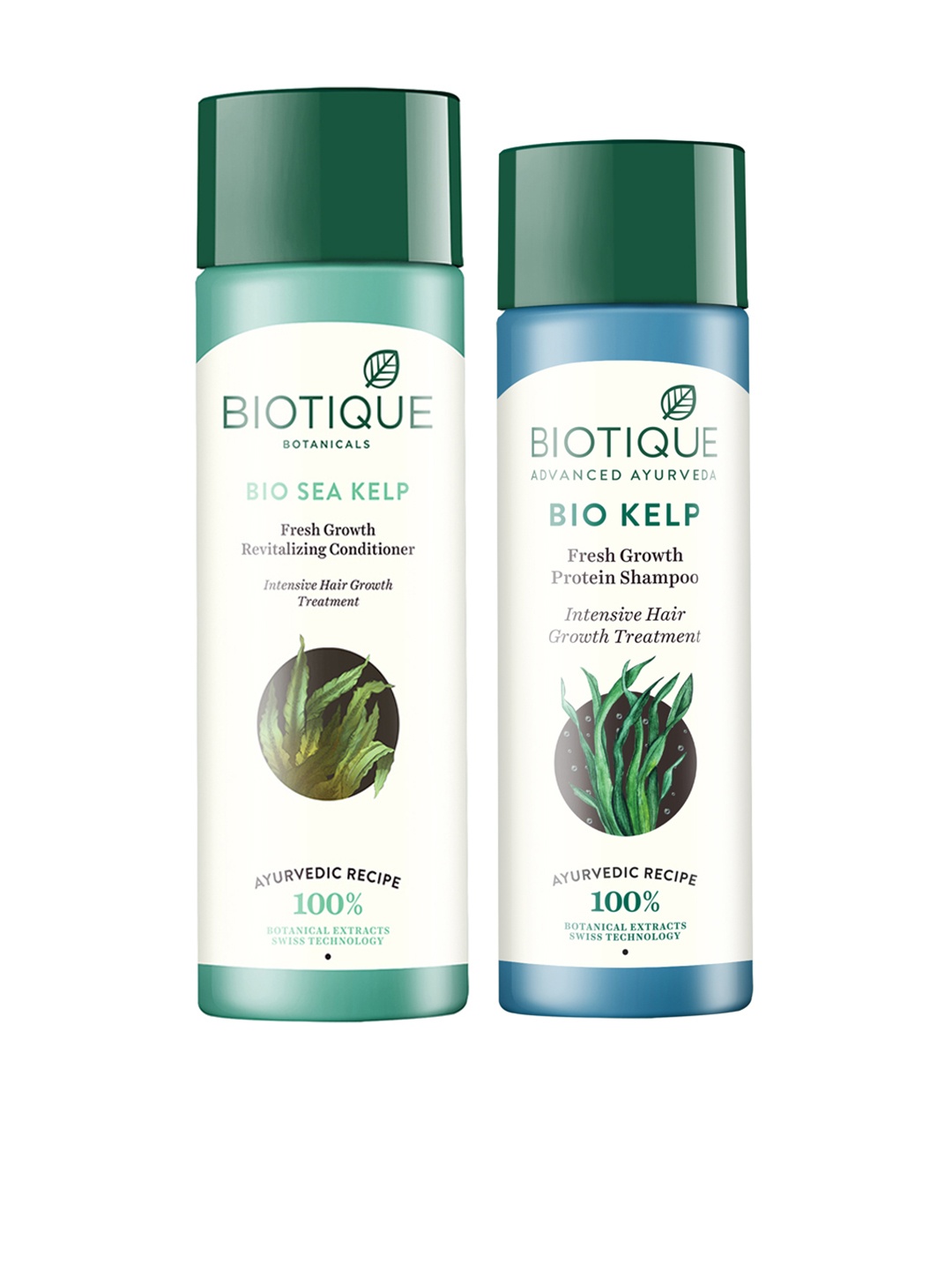 

Biotique Set Of Hair Shampoo & Conditioner, Blue