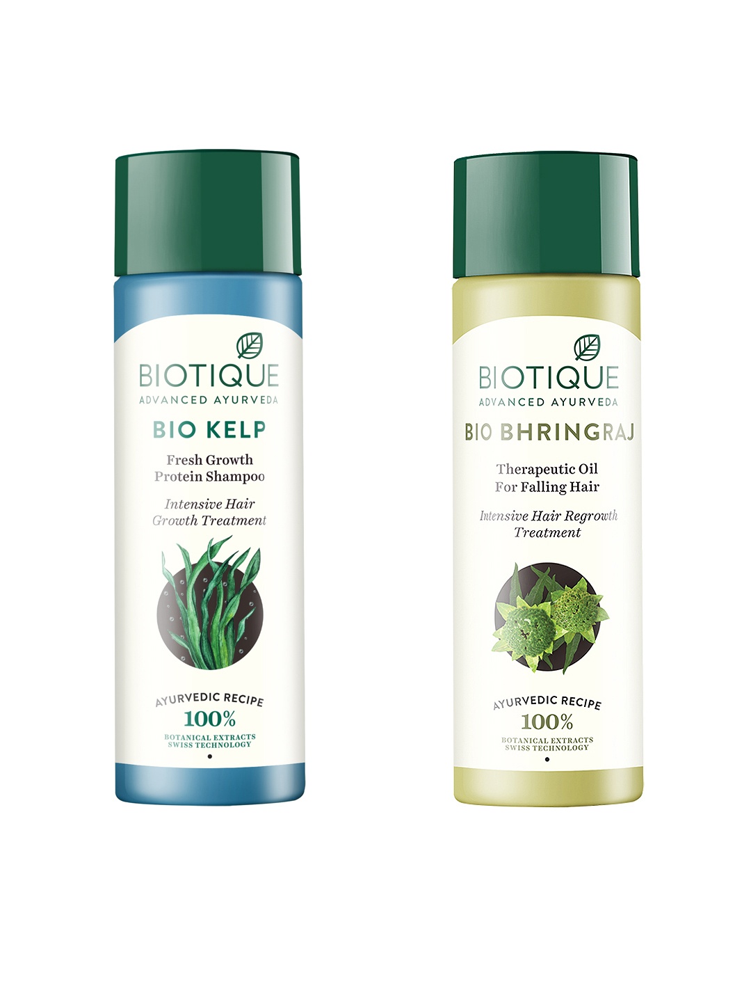 

Biotique Set Of Hair Oil & Shampoo, Blue
