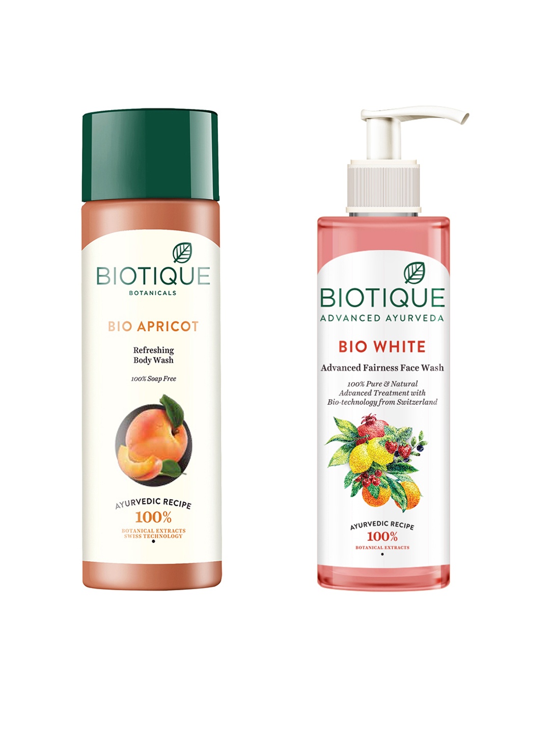 

Biotique Set Of Body Wash & Face Wash, Pink