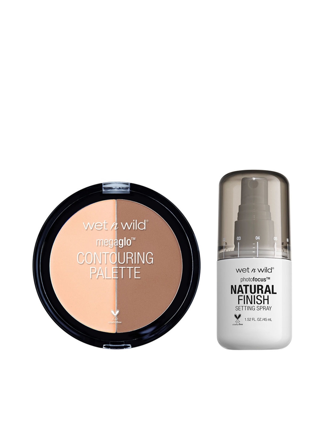 

Wet n Wild Set of Concealer & Natural Finish Setting Spray, White