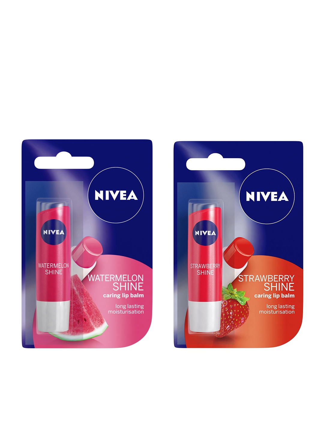 

Nivea Set Of 2 Lip Balms, Pink