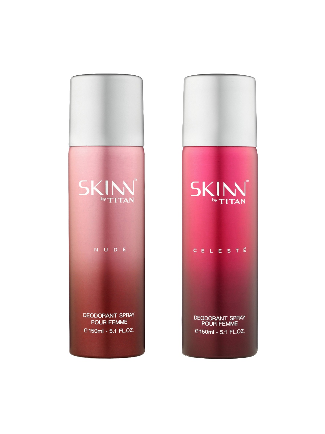 

SKINN by Titan Women Set of 2 Deodorants, Magenta