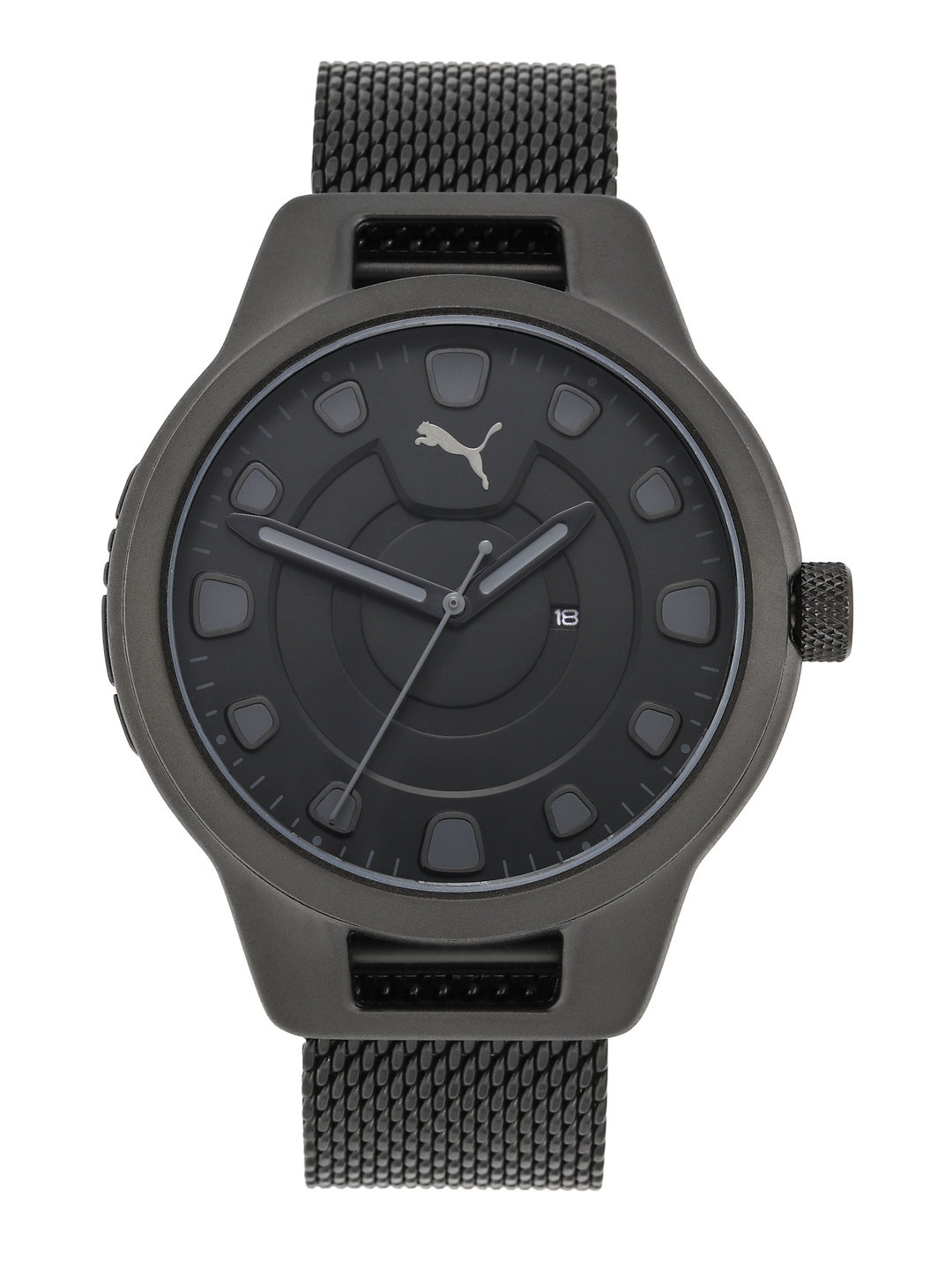 

Puma Men Black & Grey Reset V1 Analogue Watch P5007