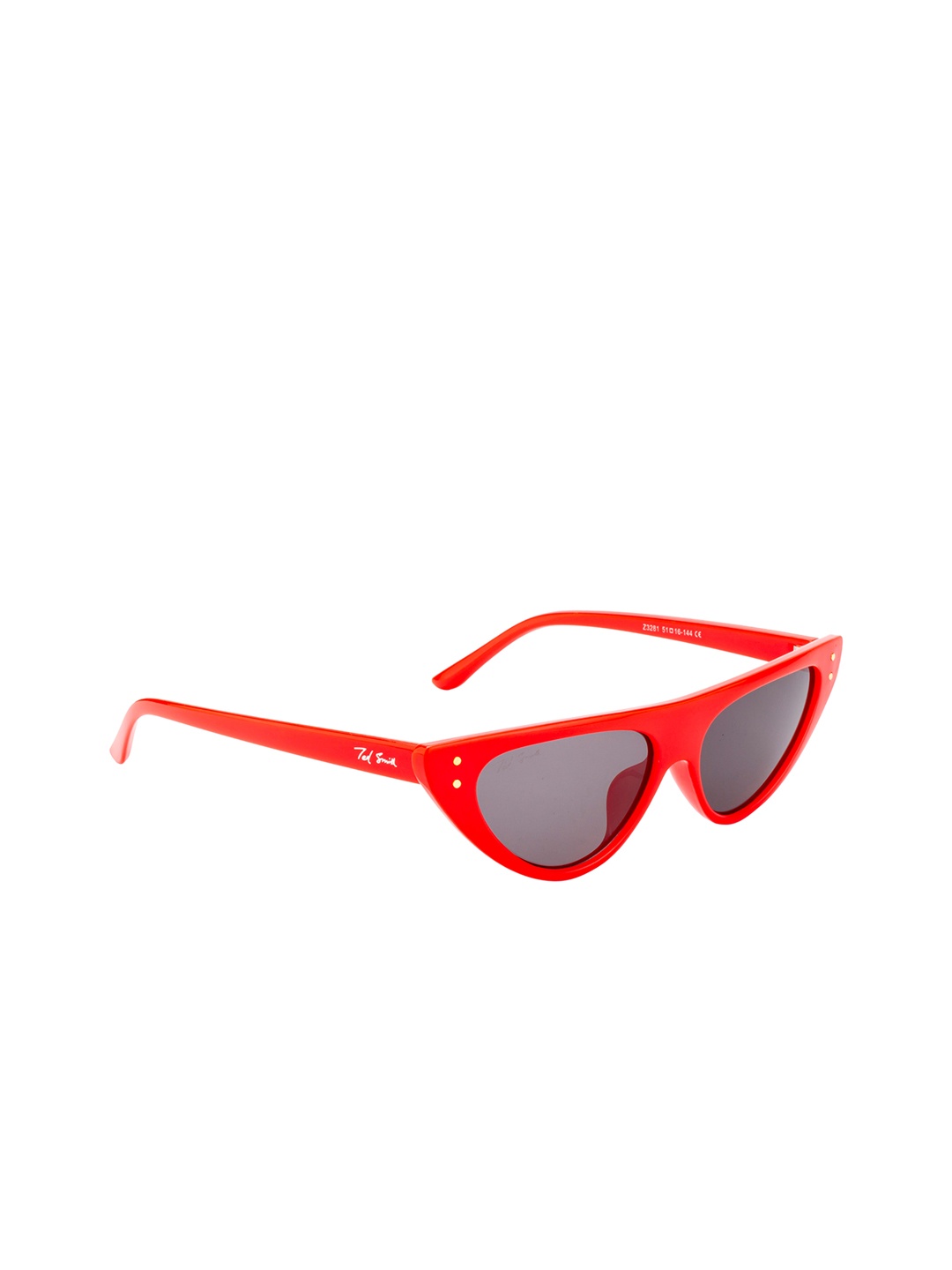 

Ted Smith Women UV Protected Lens Cateye Sunglasses TS-NZ3281, Grey
