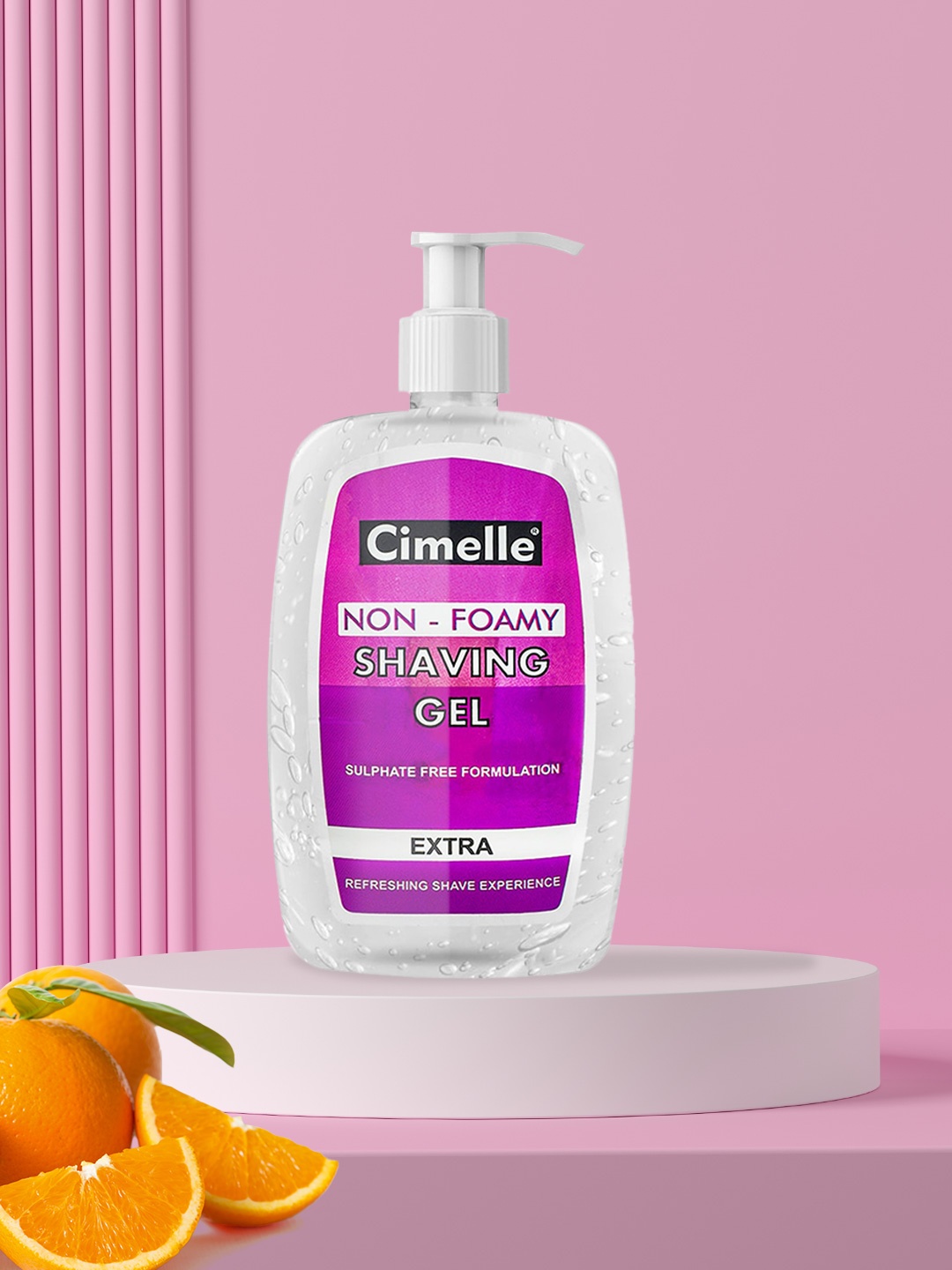 

Cimelle Non- Foamy Shaving Gel Extra, 500ml (Pack of 2), Purple