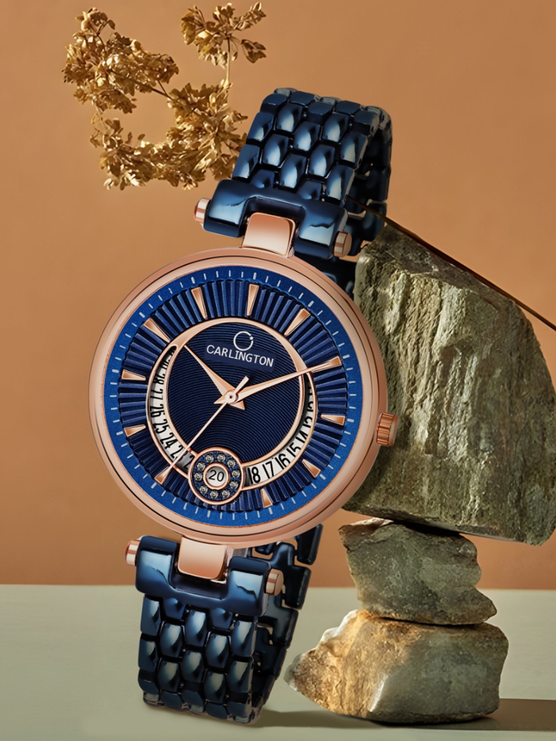 

CARLINGTON Women Blue Analogue Watch Carlington Bella L504