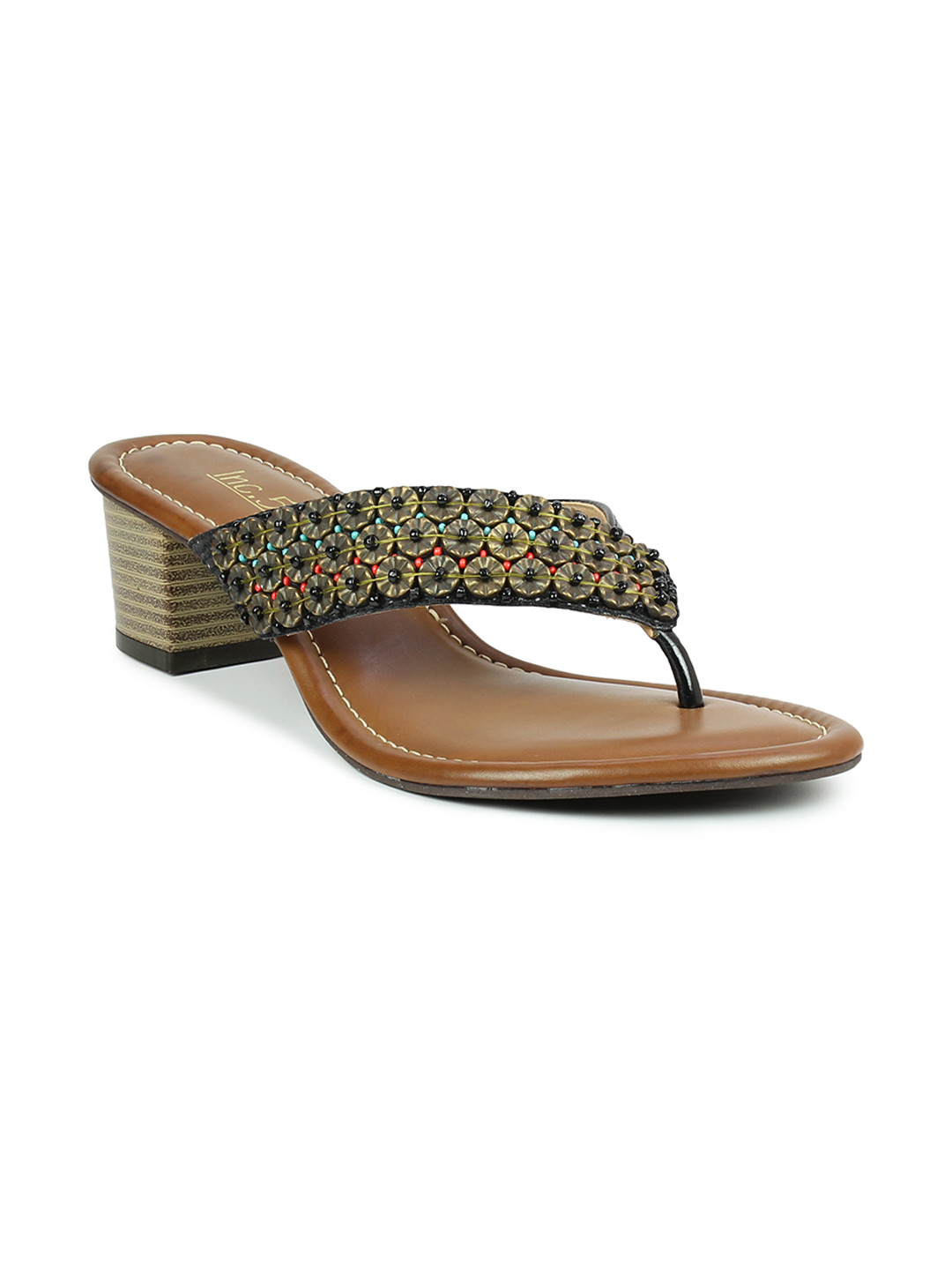 

Inc 5 Women Black Embellished Heels