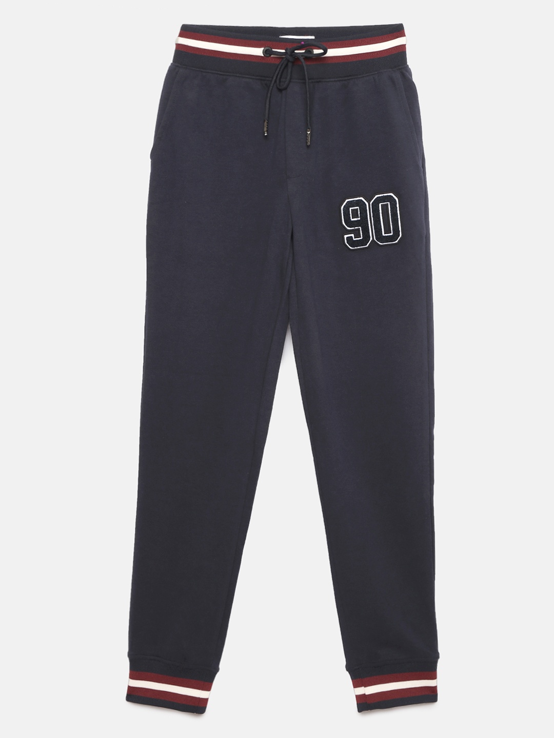 

Jack & Jones Boys Blue Solid Joggers