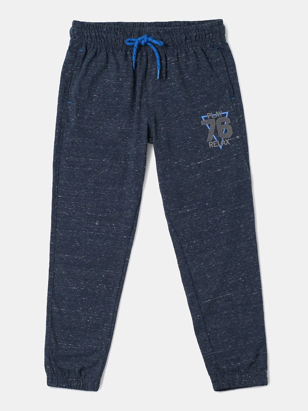 

Jockey Boys Super Combed Cotton Graphic Printed Joggers-AB10, Charcoal