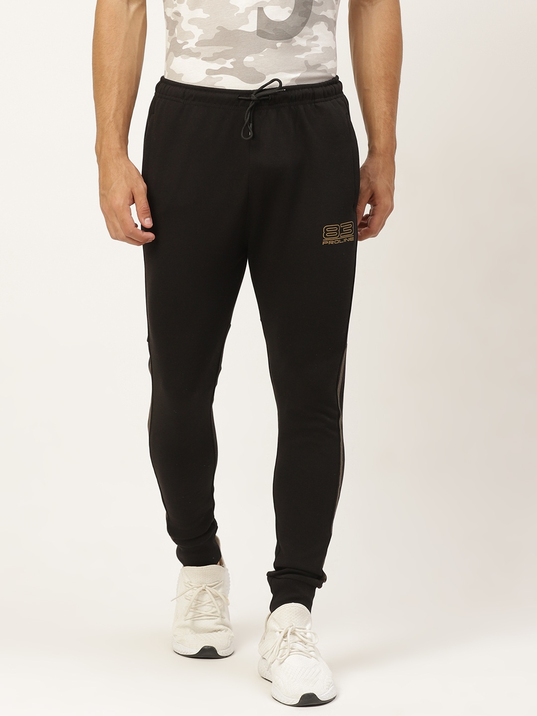 

Proline Active Women Black Solid Joggers