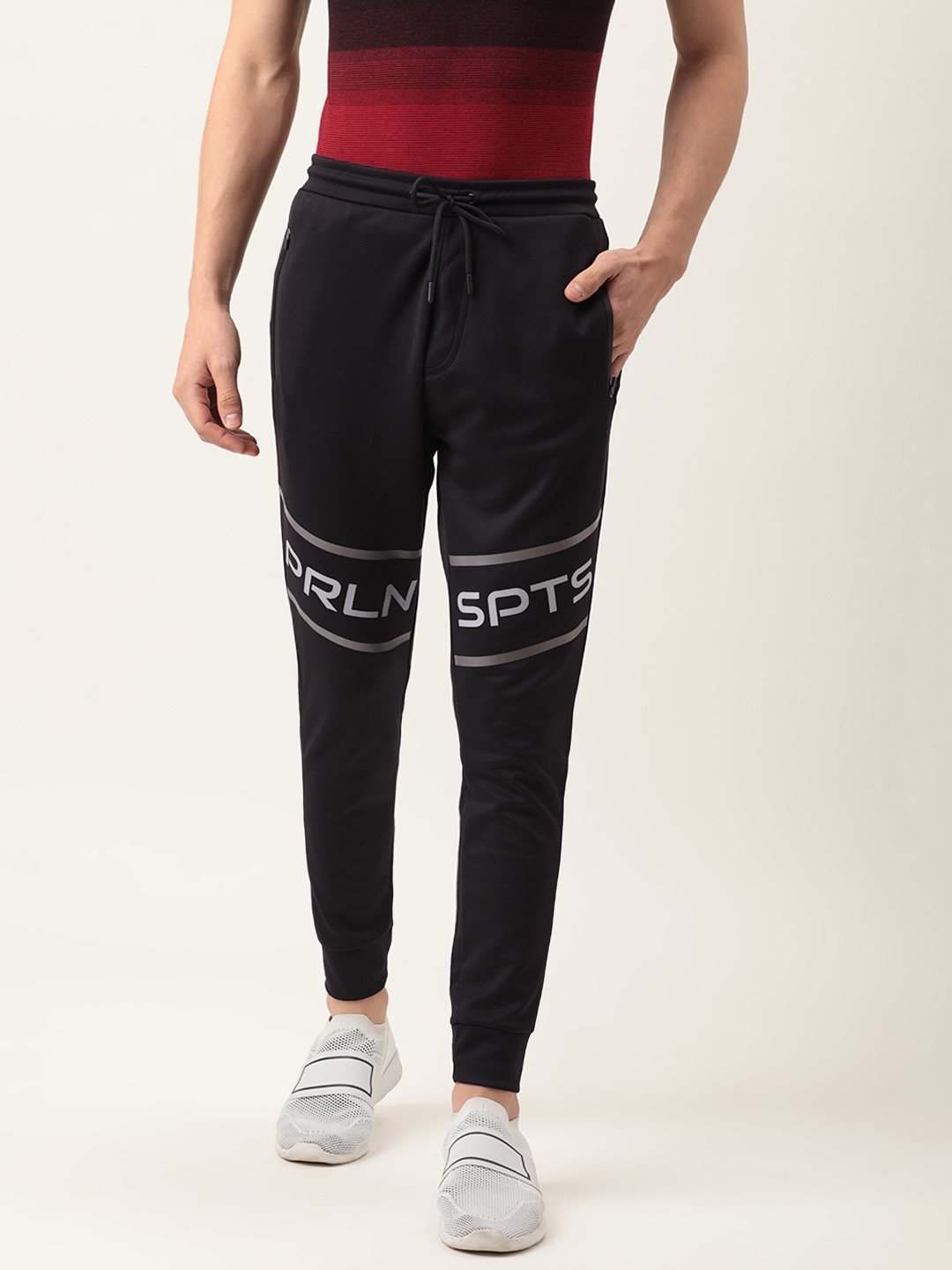 

Proline Active Men Black Printed Joggers
