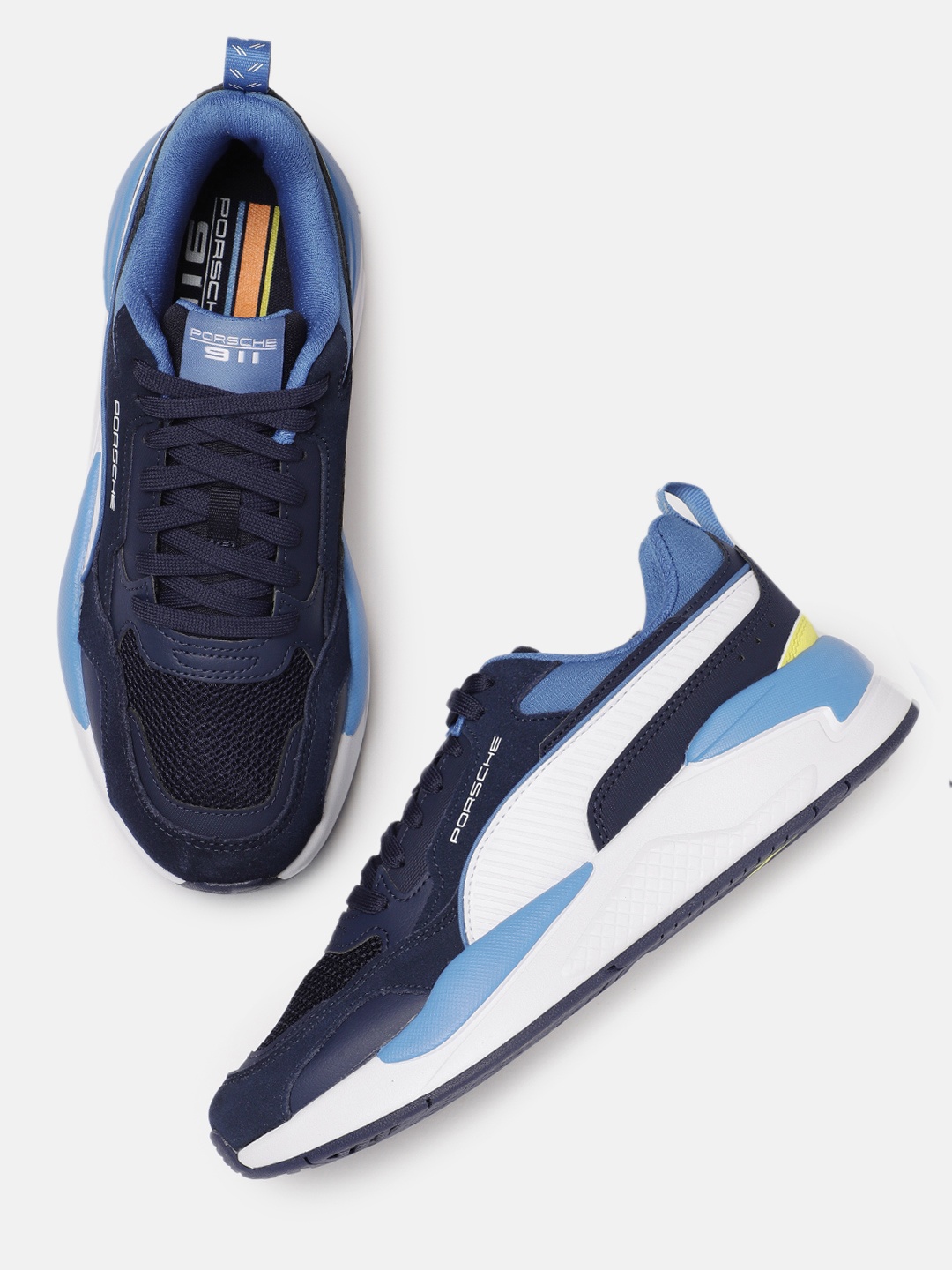 

PUMA Motorsport Unisex Blue PL X-Ray 2.0 Colourblocked Sneakers