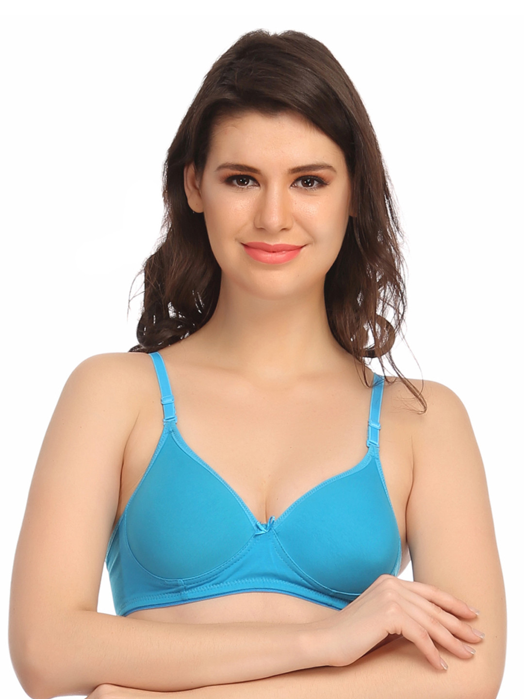 

Clovia Blue Demi-Cup T-shirt Bra BR0407P02