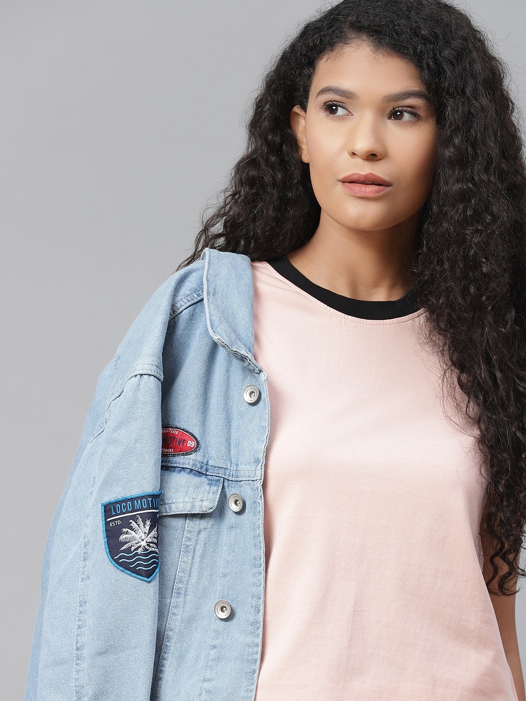 

Metronaut Women Pink Solid Round Neck Pure Cotton T-shirt