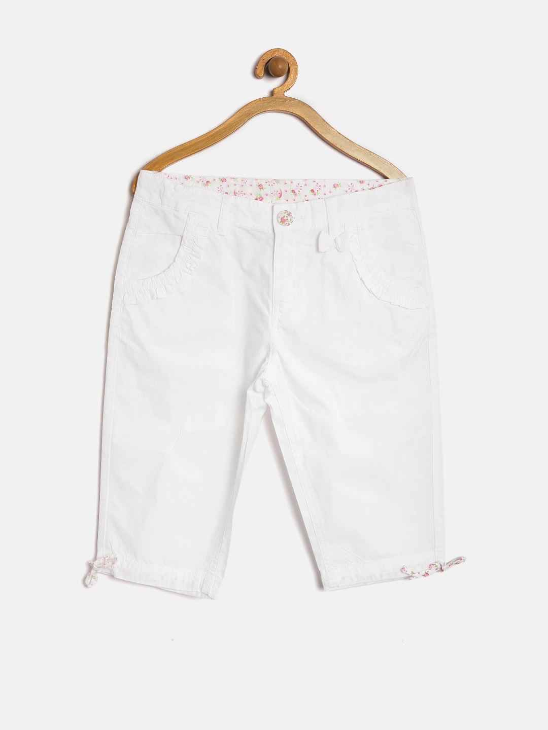 

Gini & Jony Girls White Shorts