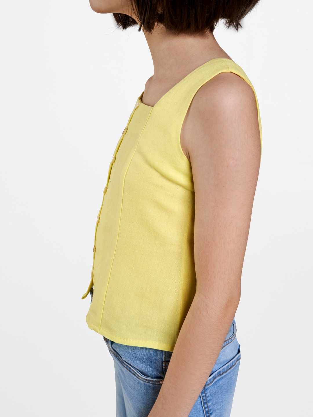 

AND Yellow Regular Top