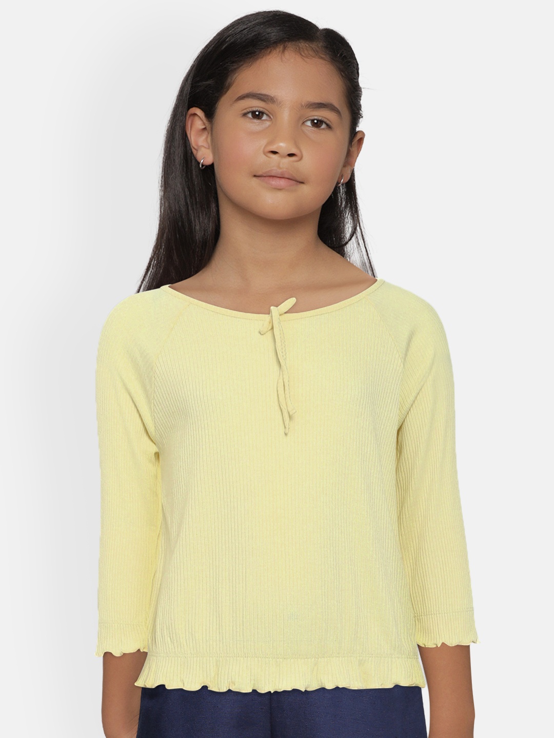 

AND Yellow Regular Top