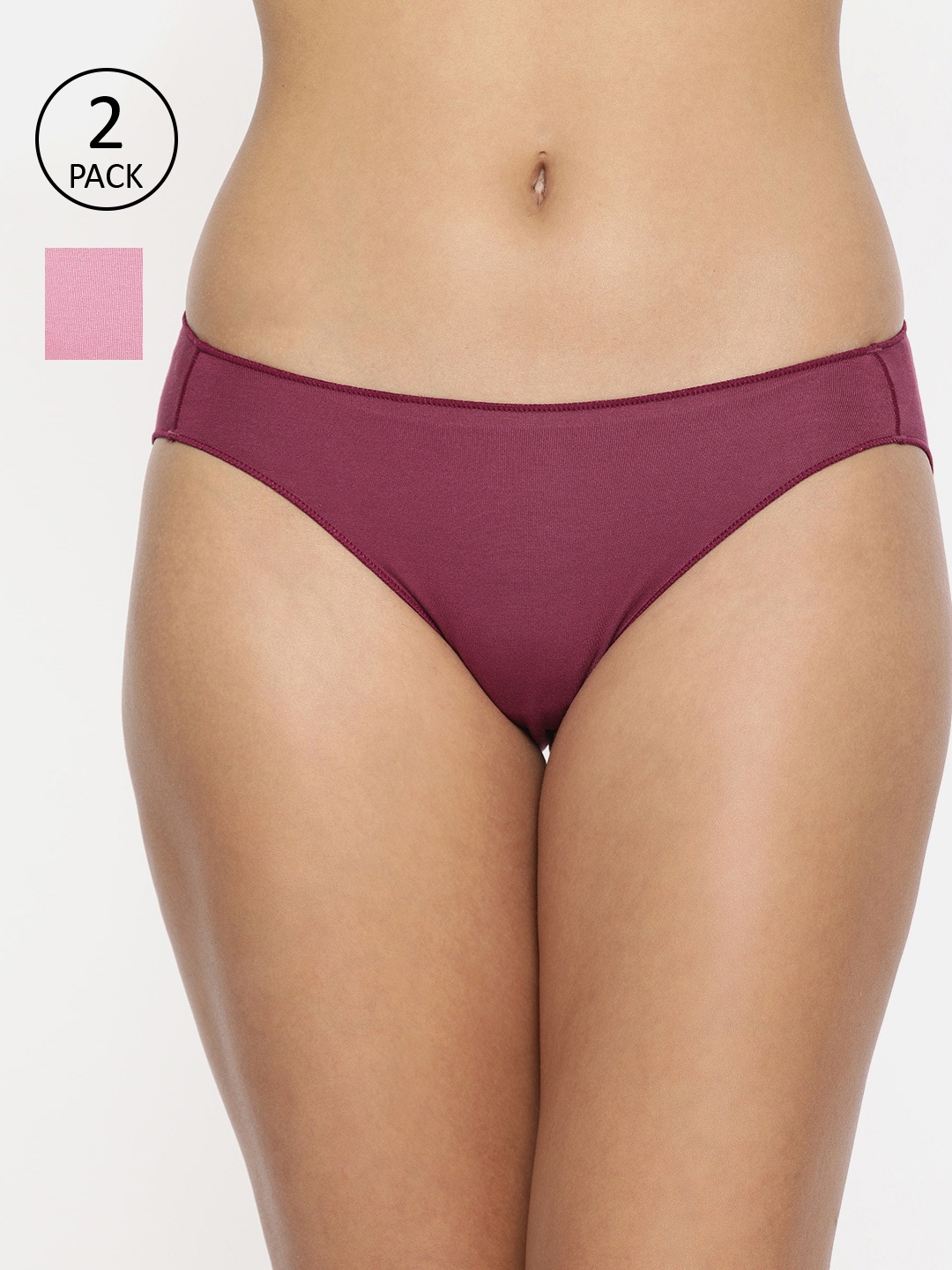 

Jockey Women Pack of 2 Bikini Briefs, Magenta