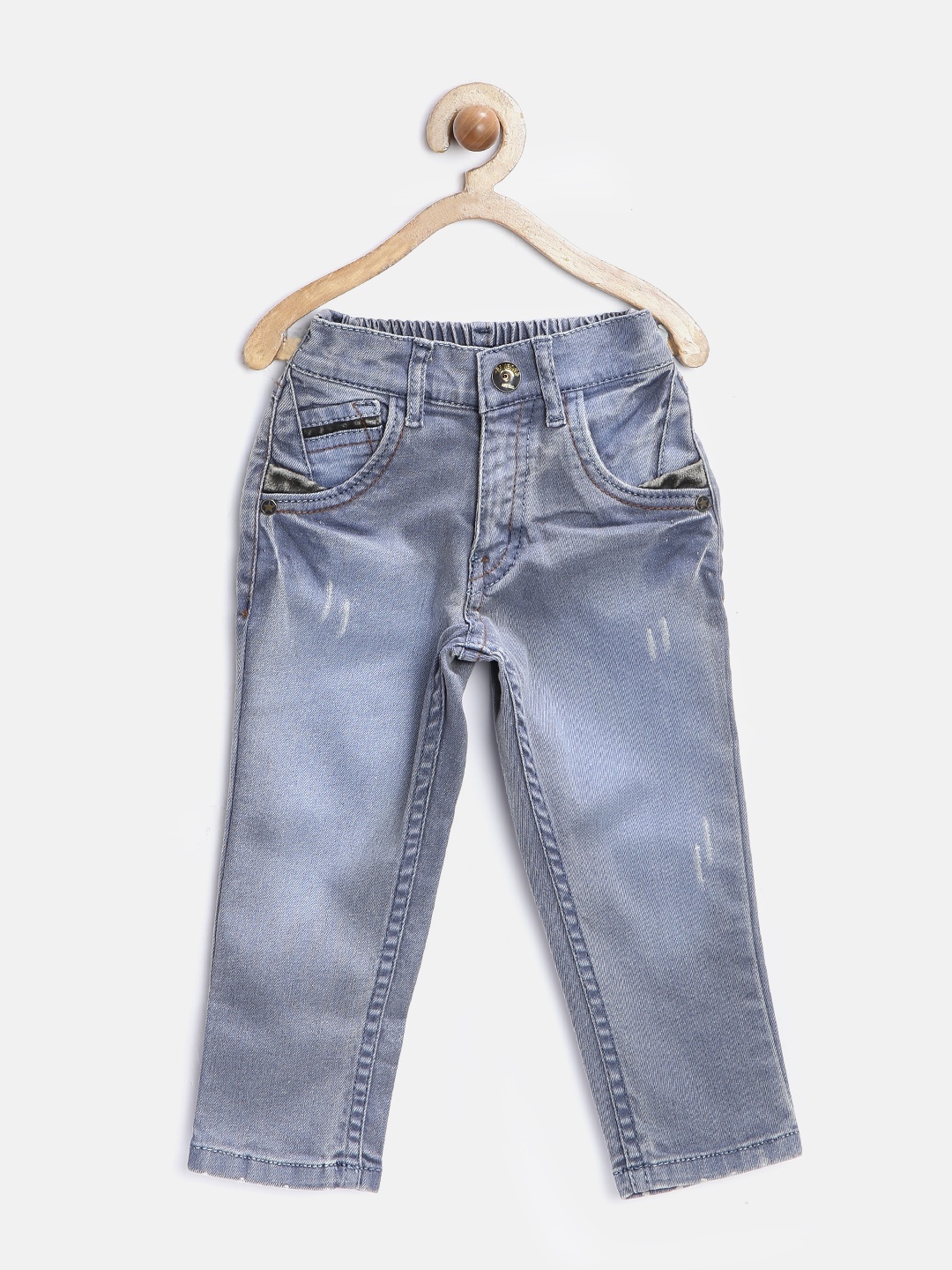 

GJ Unltd Jeans by Gini & Jony Boys Blue Washed Jeans