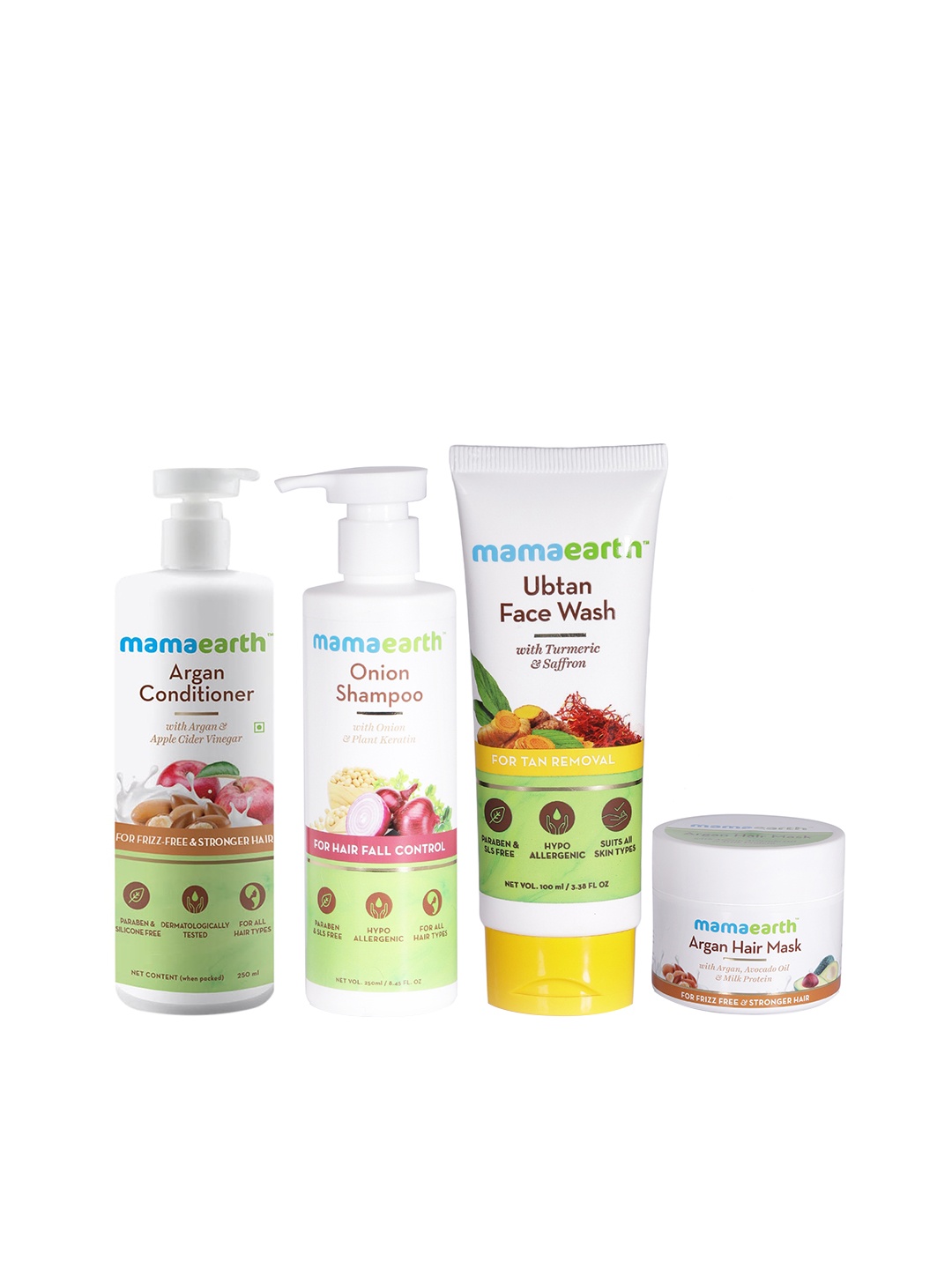 

Mamaearth Unisex Sustainable Bath & Body Gift Set, White