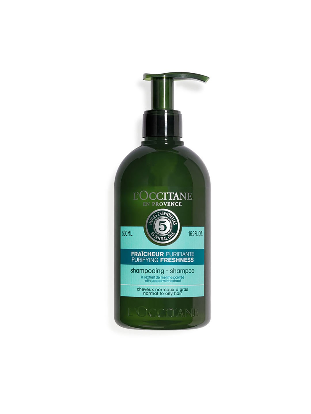 

L'Occitane en Provence Aromachologie Purifying Freshness Shampoo 500ml, Green