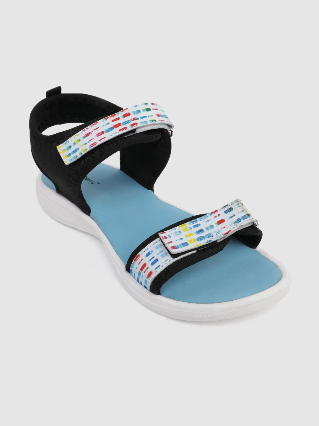 

DressBerry Women Multicoloured Printed Sports Sandals, Multi