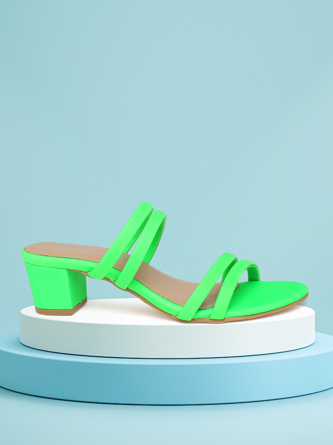 

DressBerry Women Fluorescent Green Heels