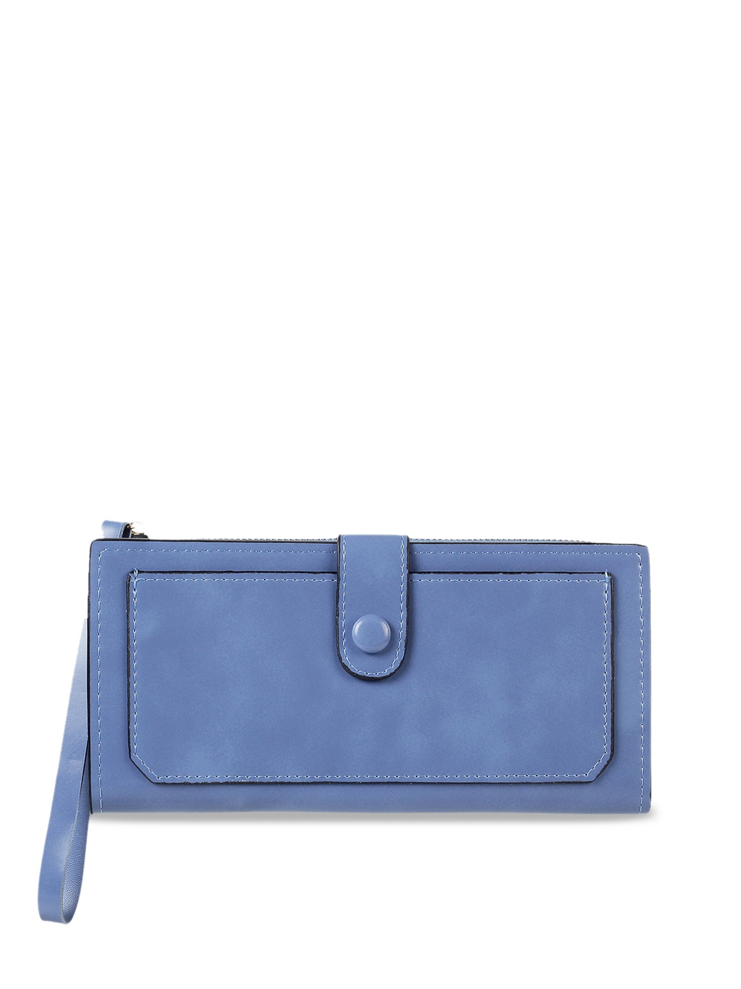 

WALKWAY by Metro Blue Solid Clutch