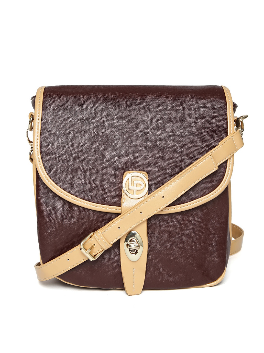 

Lino Perros Coffee Brown Sling Bag