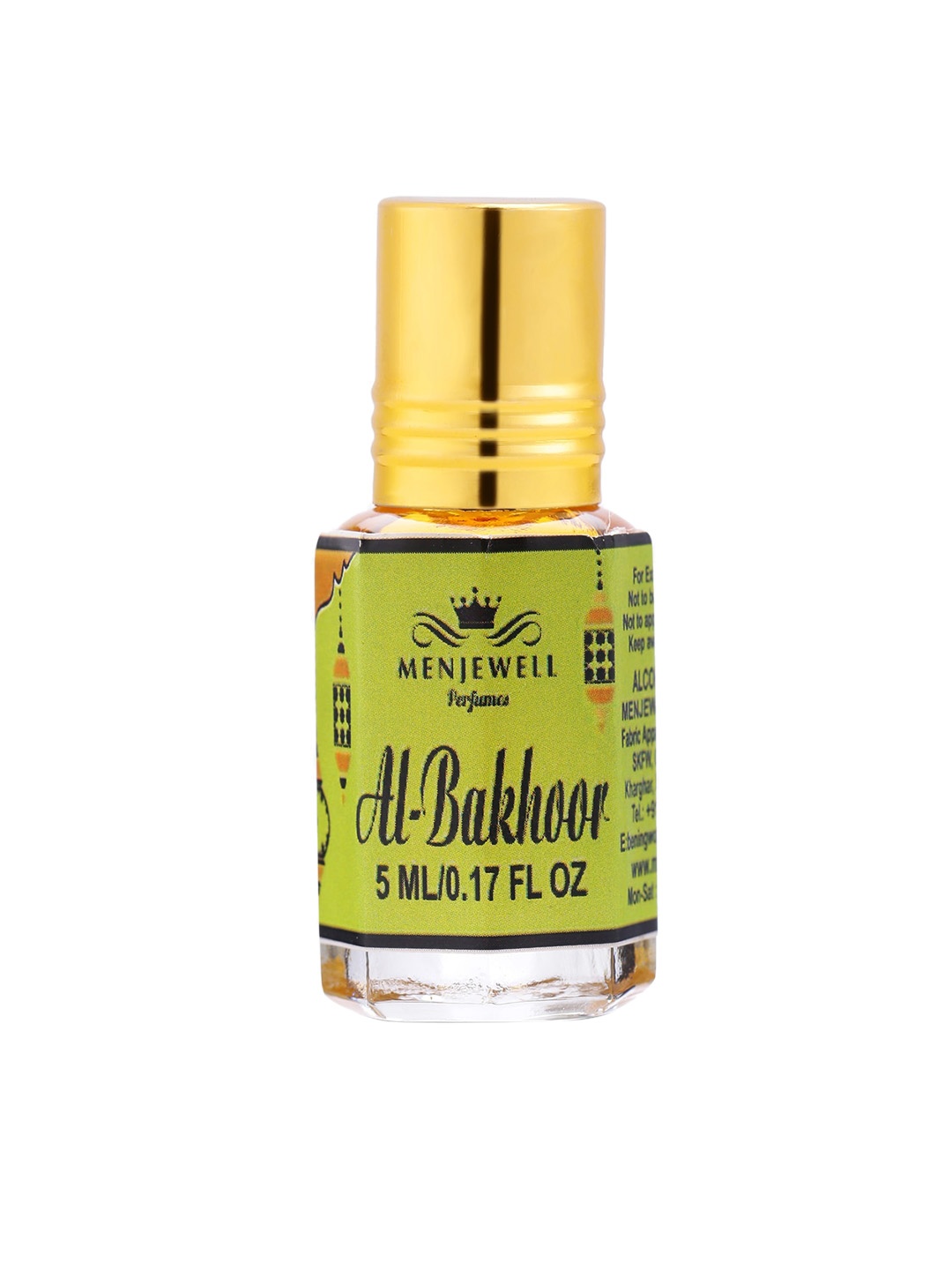 

Menjewell Unisex Al-Bakhoor Attar 5 ml, Transparent