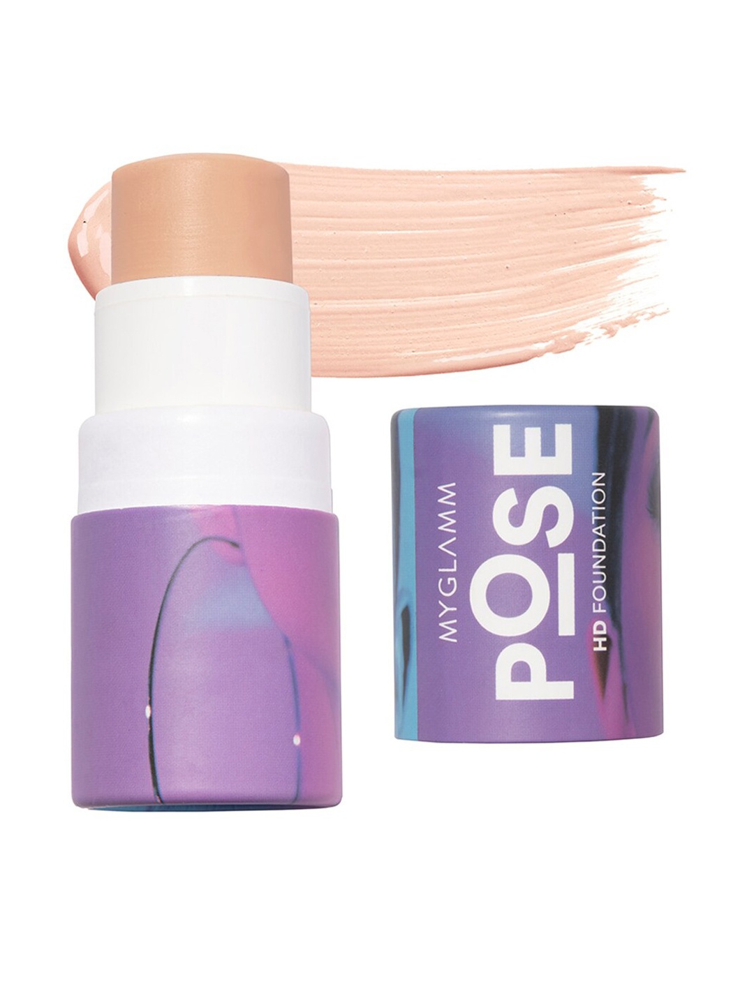 

MyGlamm Pose HD Foundation Stick - Warm Porcelain, Yellow