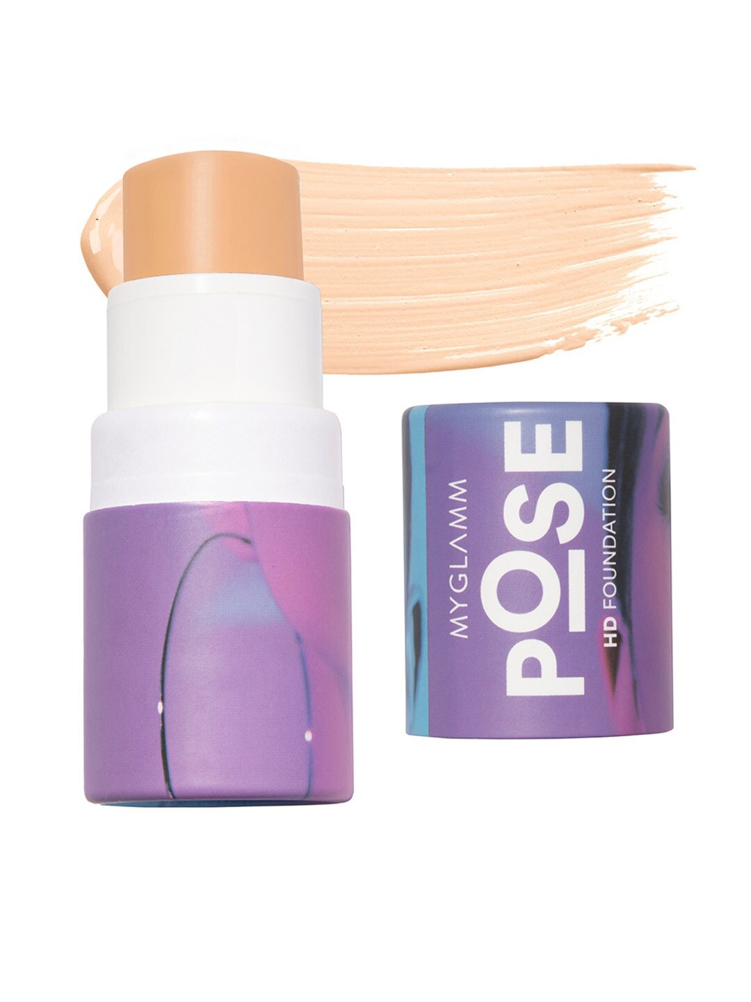 

MyGlamm Pose HD Foundation Stick - Warm Sand, Beige