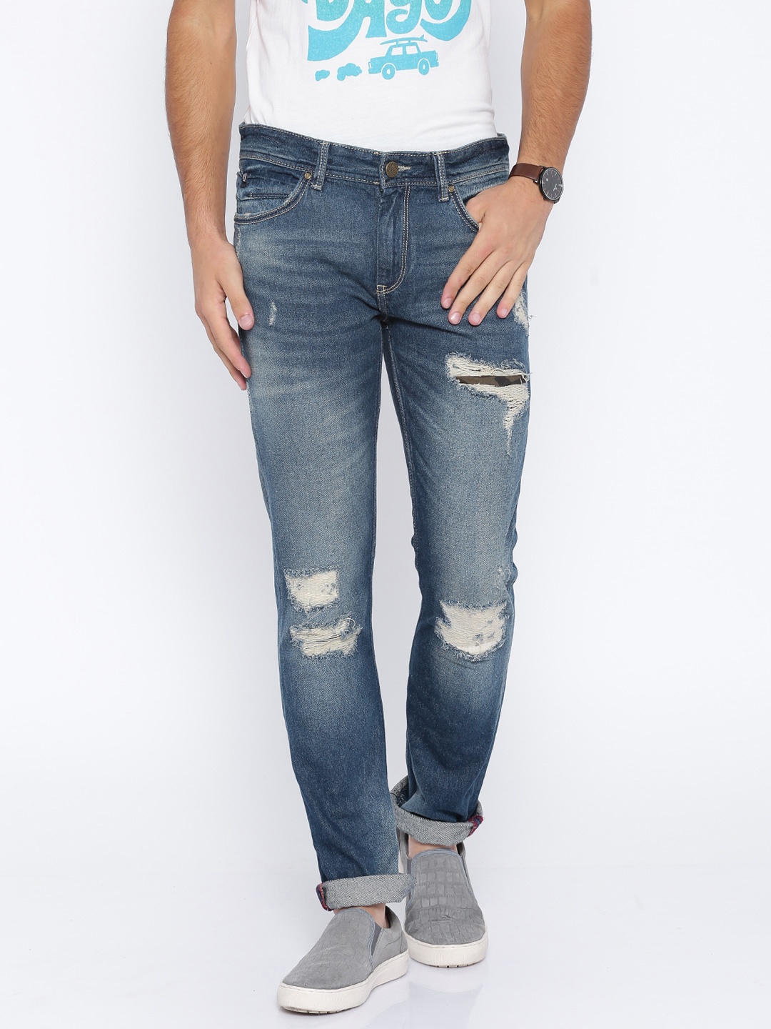 

Locomotive Blue Eagle Straight Fit Jeans