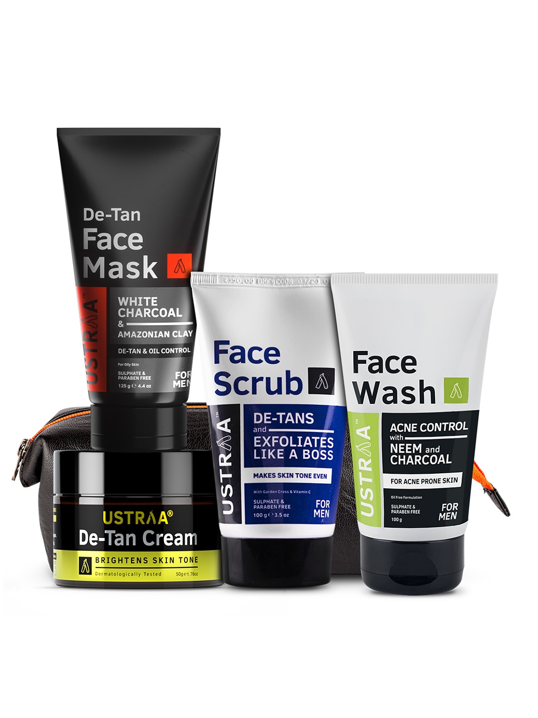 

Ustraa Tough Men Face Kit, Black
