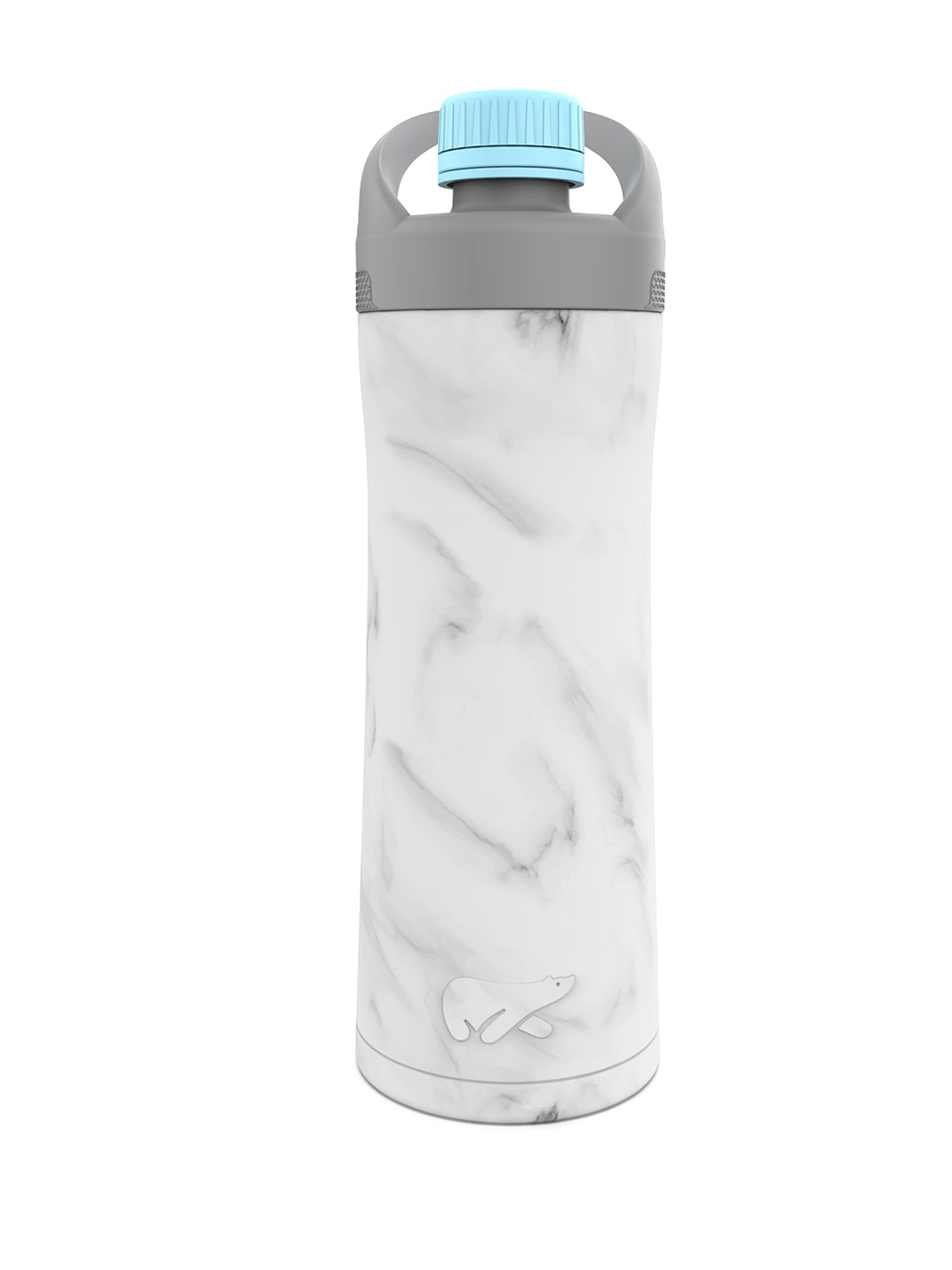 

Headway Marble Hyde Vacuum Insulated Stainless Steel Bottle 550 ML, White