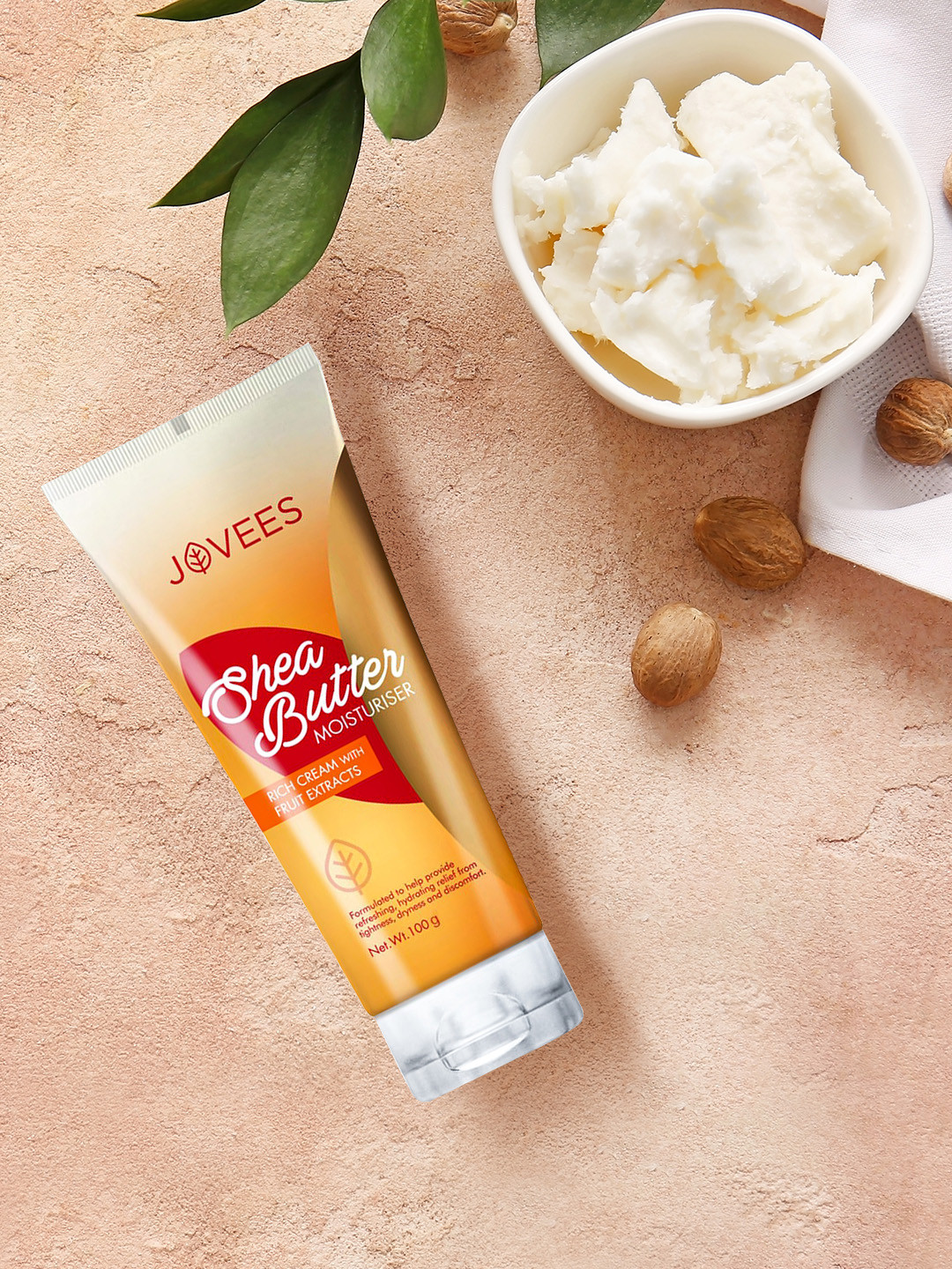 

Jovees Pack of 2 Shea Butter Moisturiser 200g, Cream