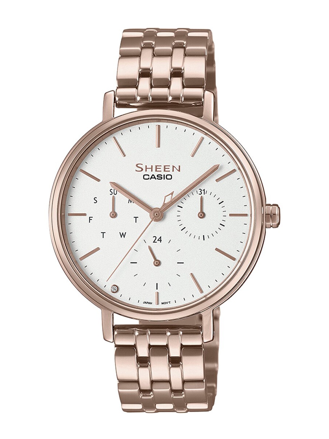 

CASIO Women Rose Gold Analogue Watch SH232