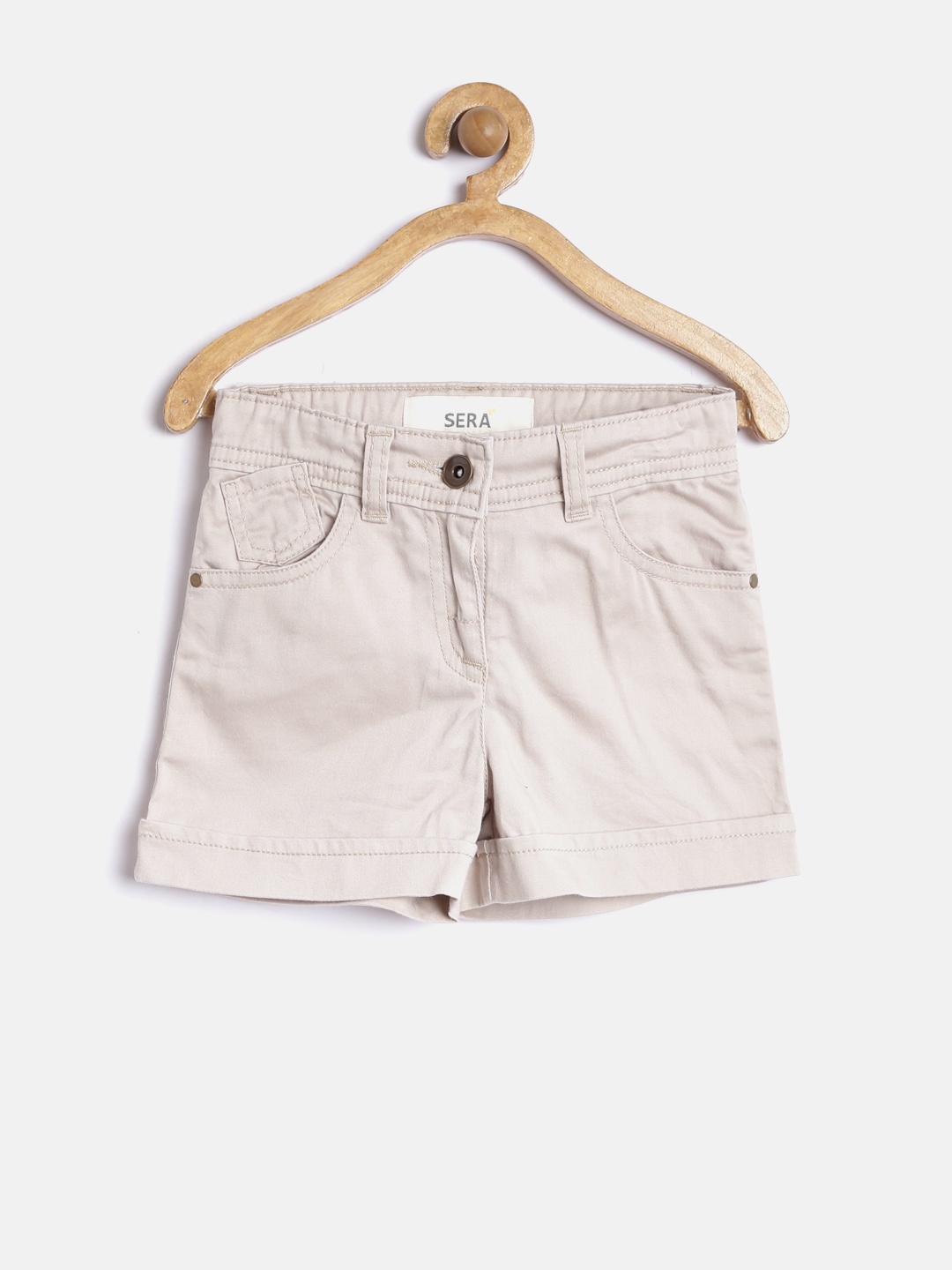 

Sera Girls Beige Shorts